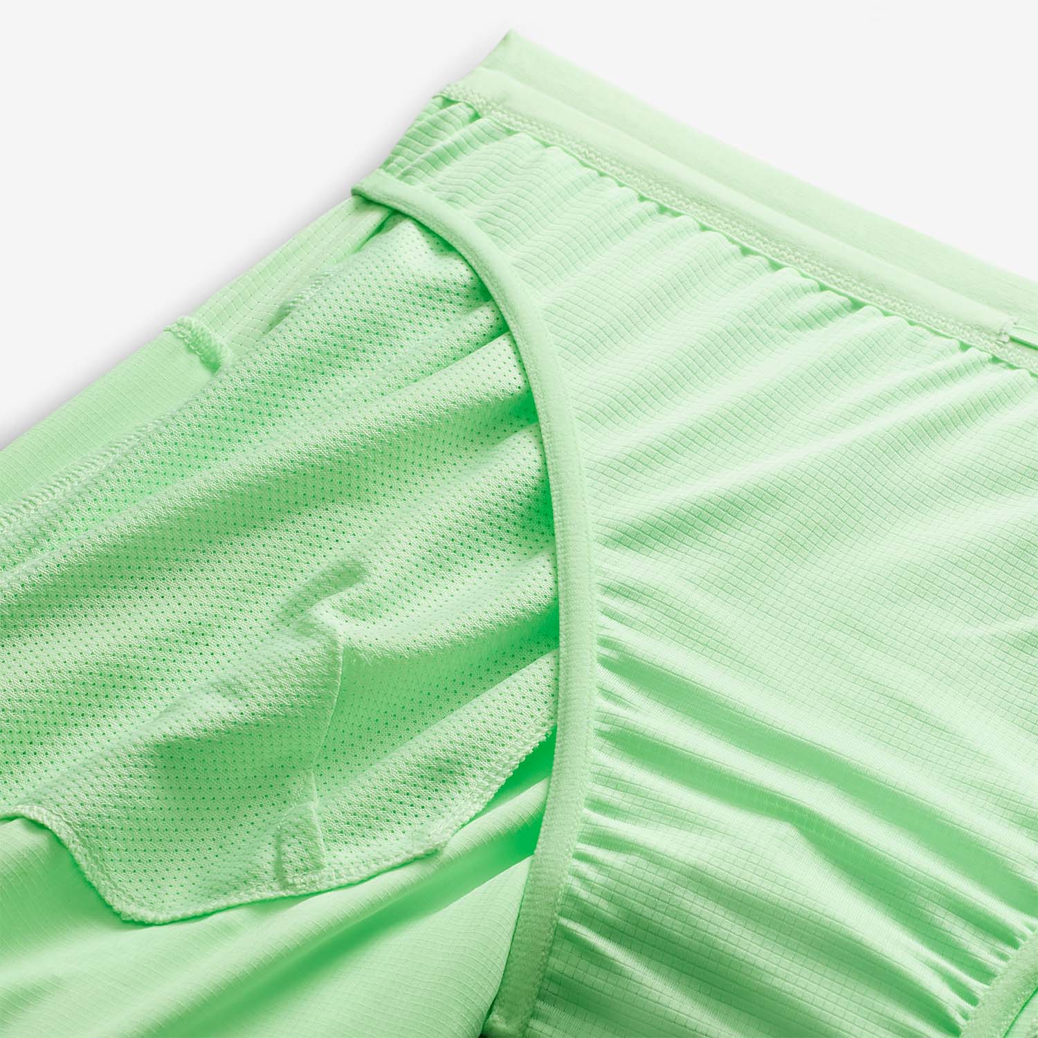 Nike Dri-FIT Stride 5in Pantaloncini Vapor Green/Reflective Silver