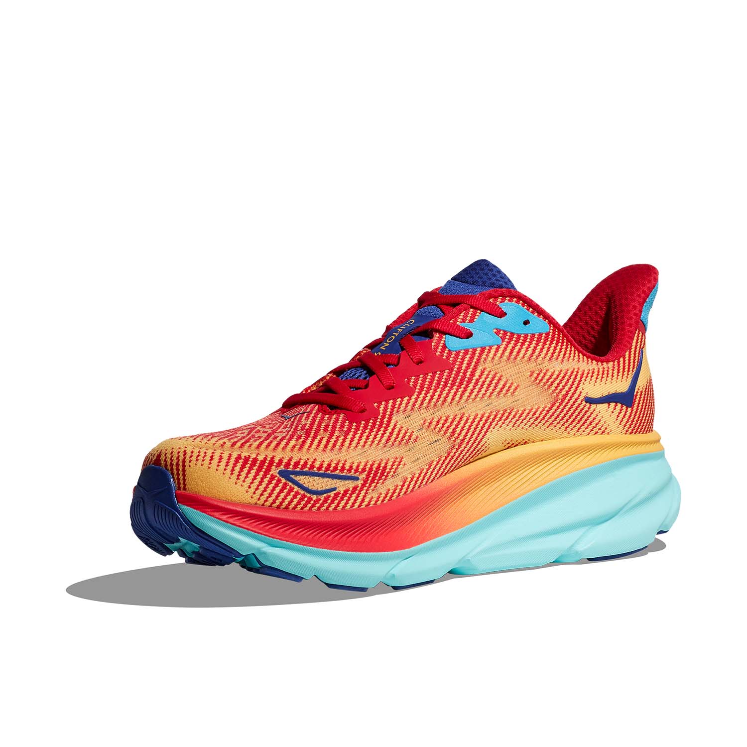 Hoka Clifton 9 Wide Cerise/Cloudless