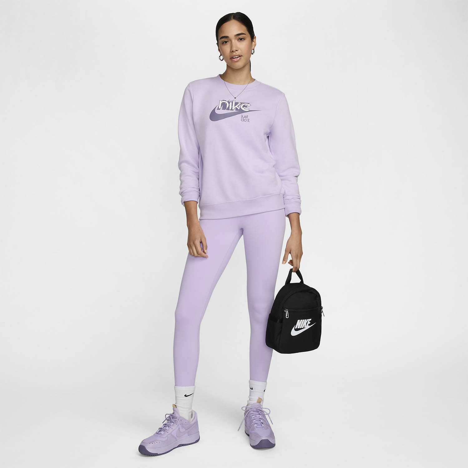 Nike Dri-FIT One 7/8 Tights Lilac Bloom/Black