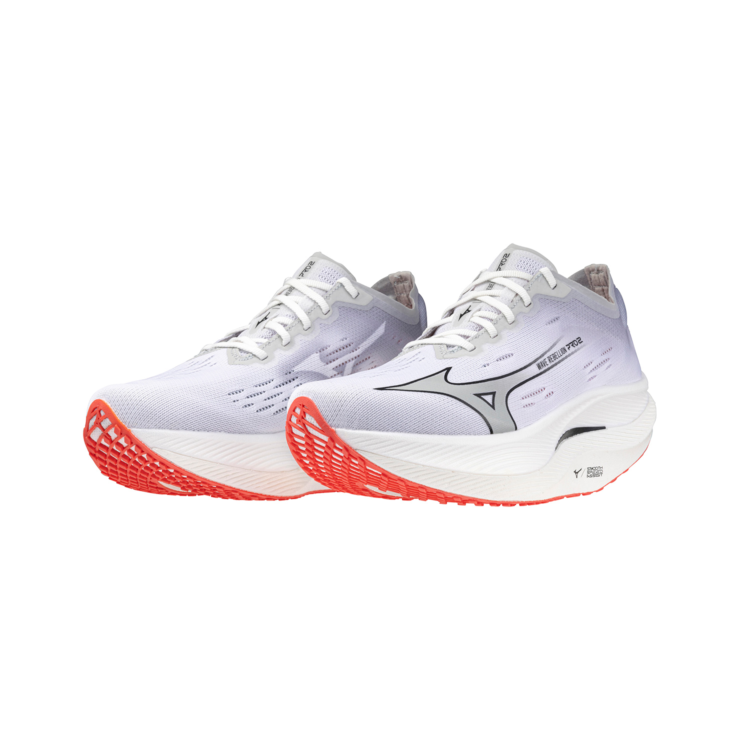 Mizuno Wave Rebellion Pro 2 White/Harbor Mist/Cayenne