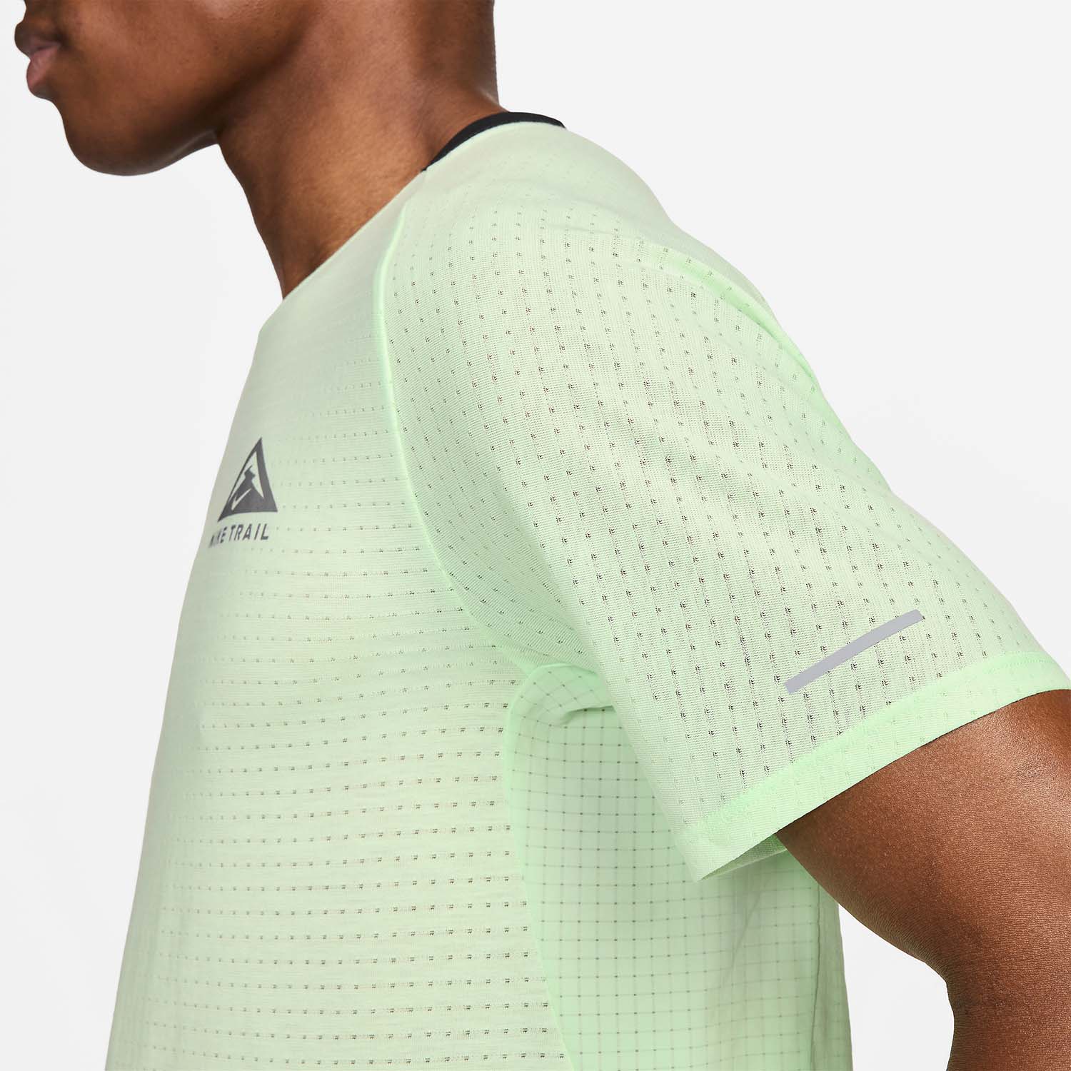Nike Dri-FIT Solar Chase Maglietta Vapor Green/Black