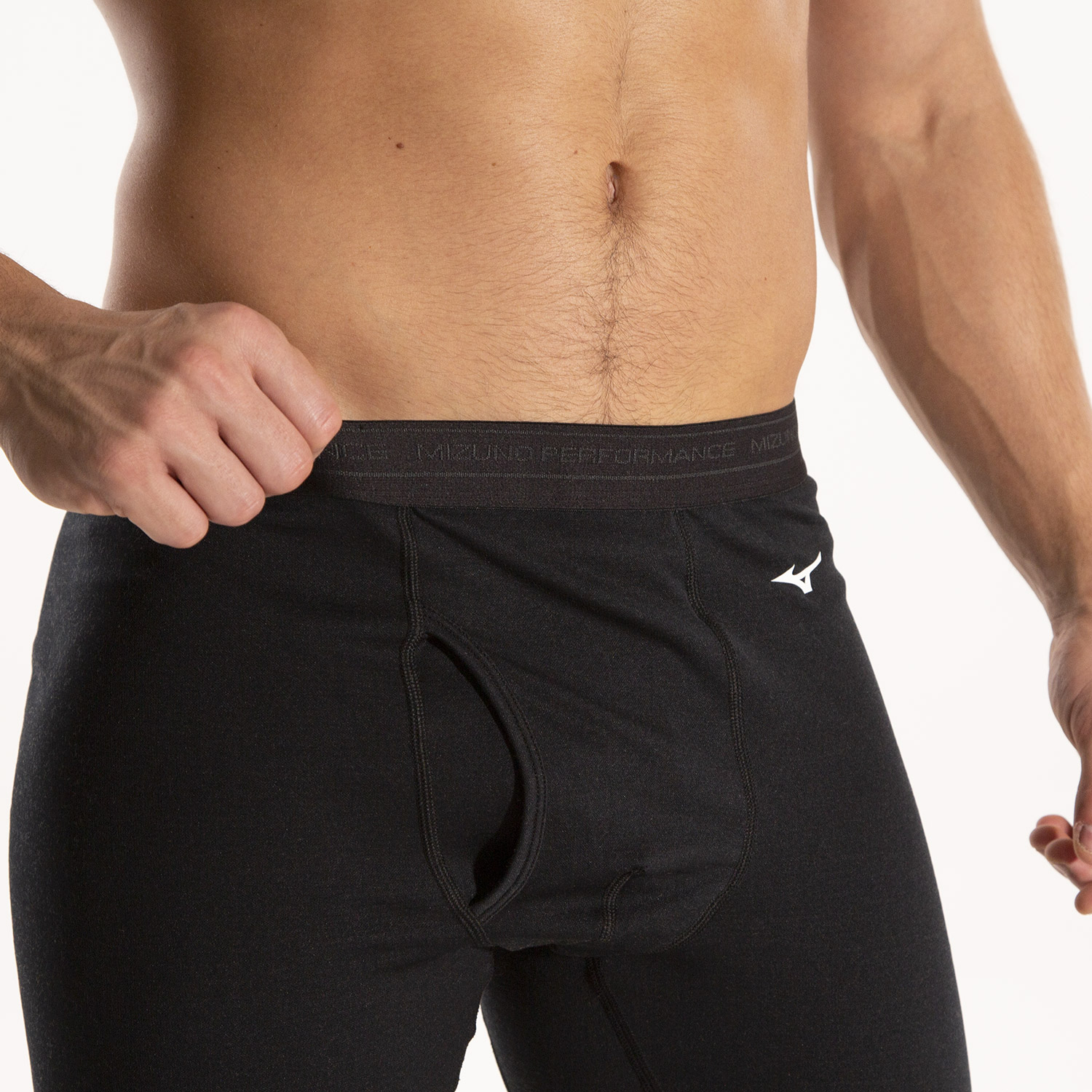 Mizuno Mid Weight Calzamaglia Black