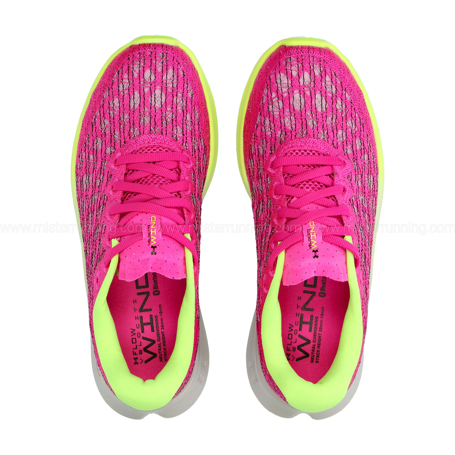 Under Armour Flow Velociti Wind 2 Rebel Pink/Lime Surge/Black