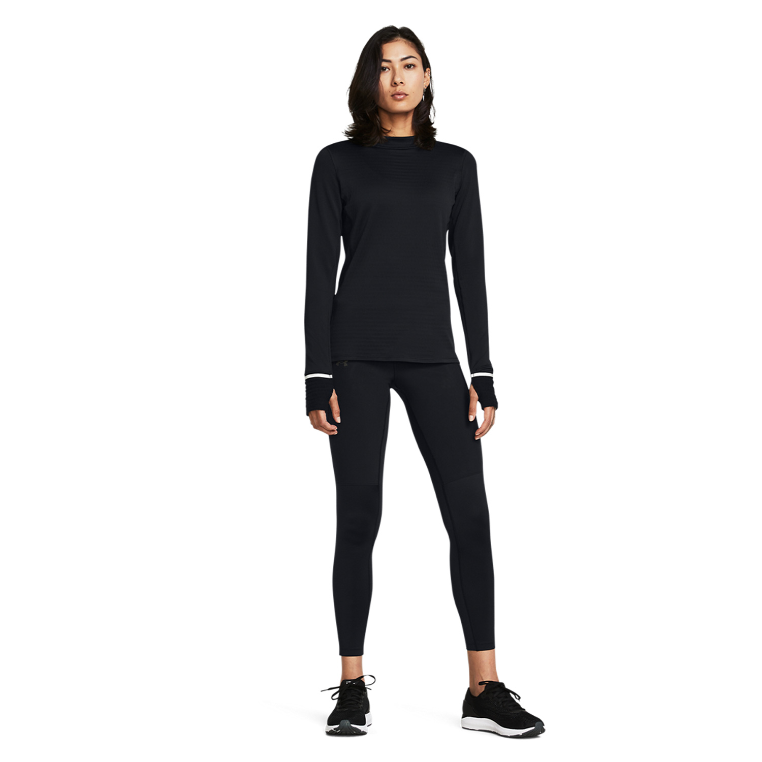 Under Armour Qualifier Cold Maglia Black/Reflective
