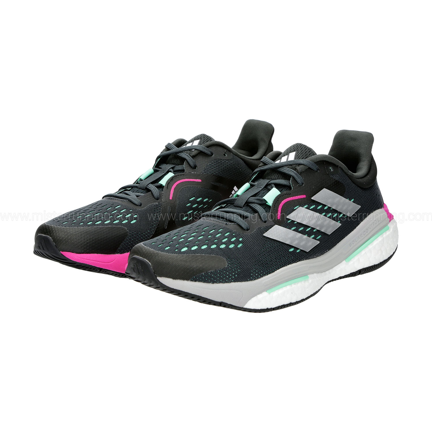 adidas Solarcontrol Carbon/Silver Metallic/Lucid Fuchsia