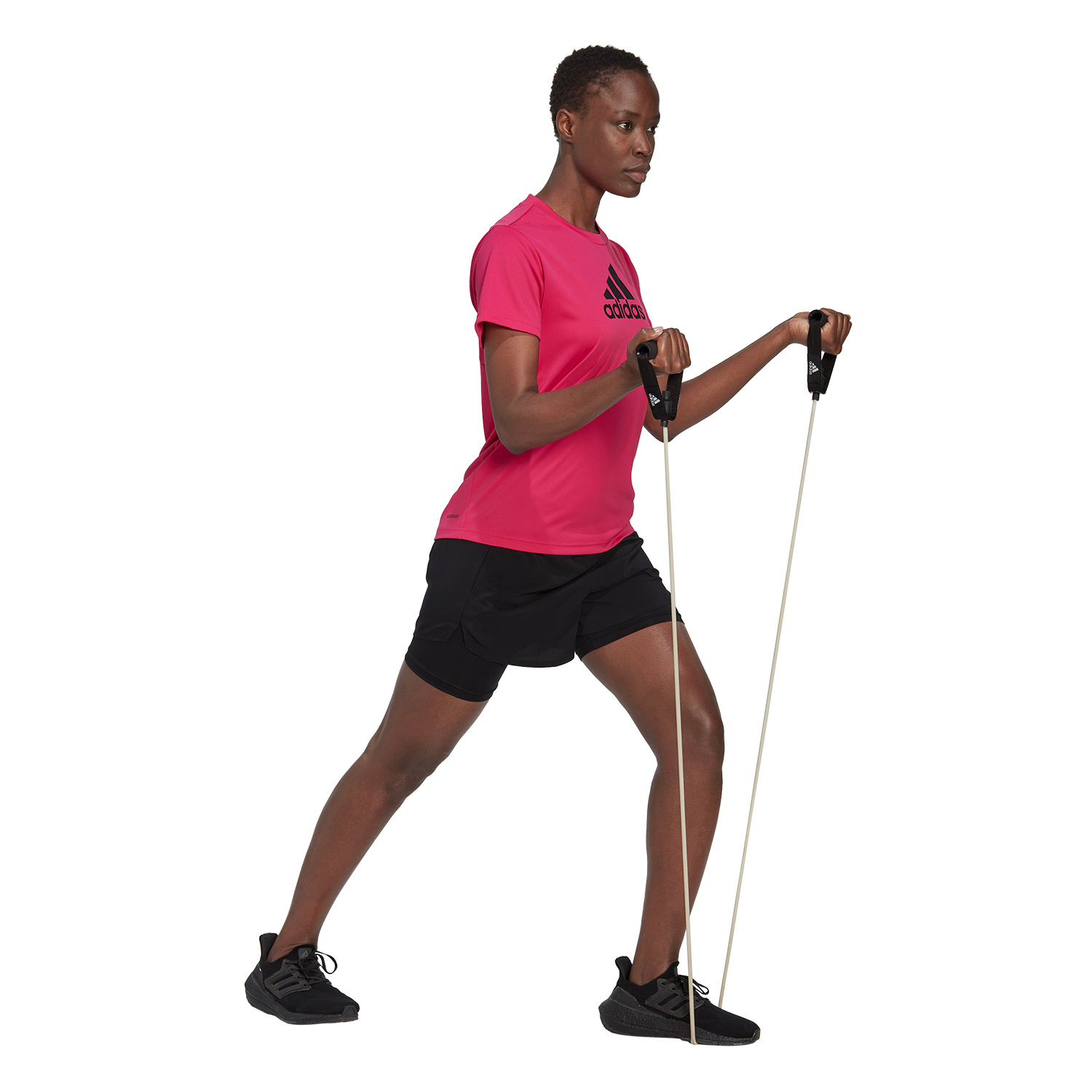 adidas Freelift 2 in 1 3in Pantaloncini Black/White