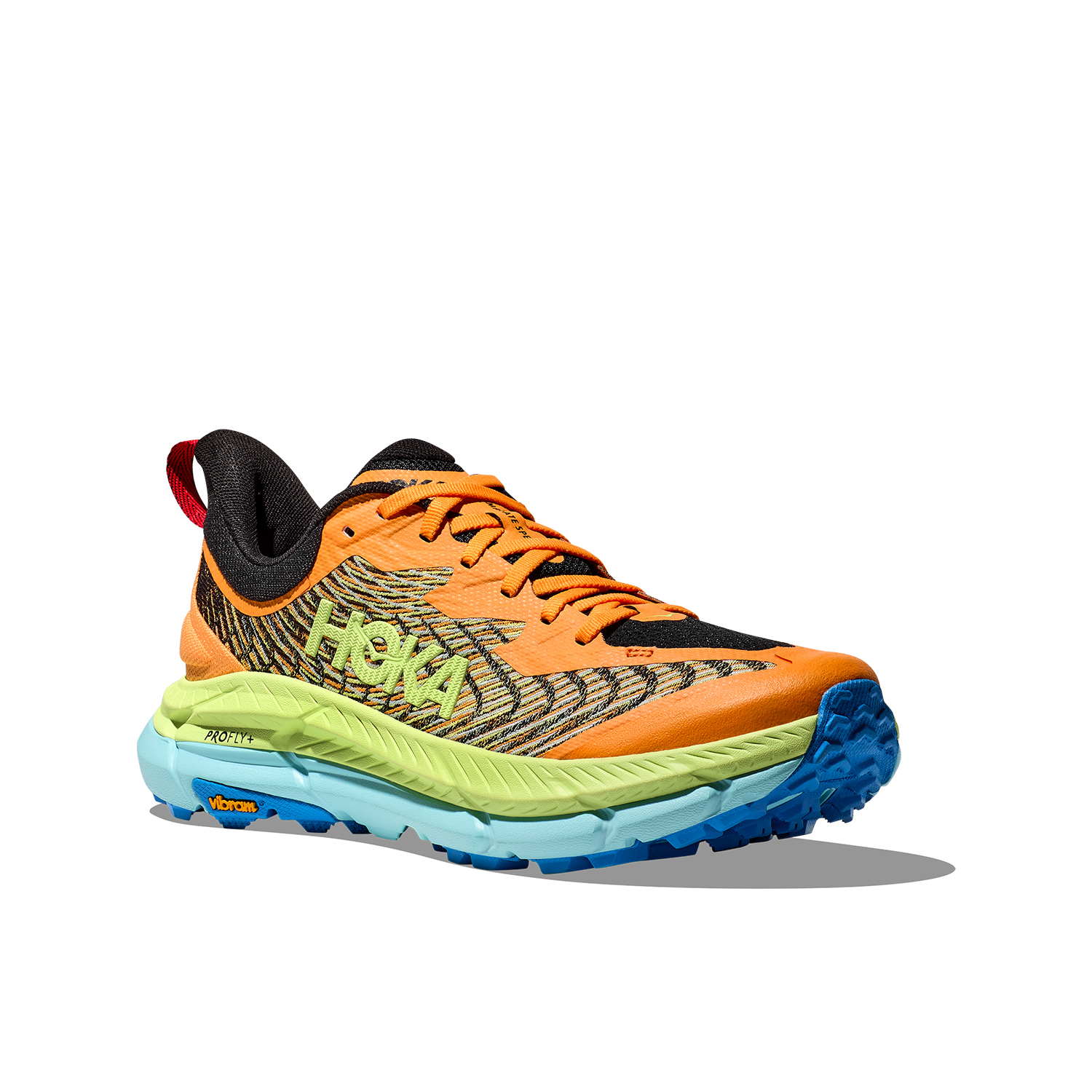 Hoka Mafate Speed 4 Solar Flare/lettuce