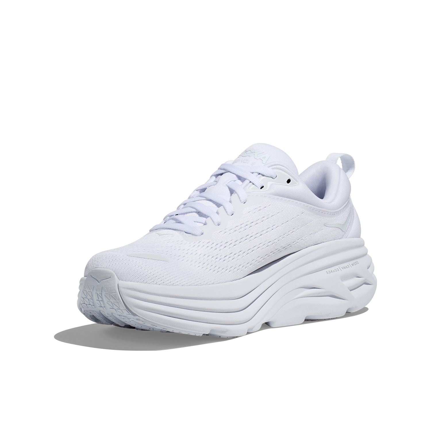 Hoka Bondi 8 White
