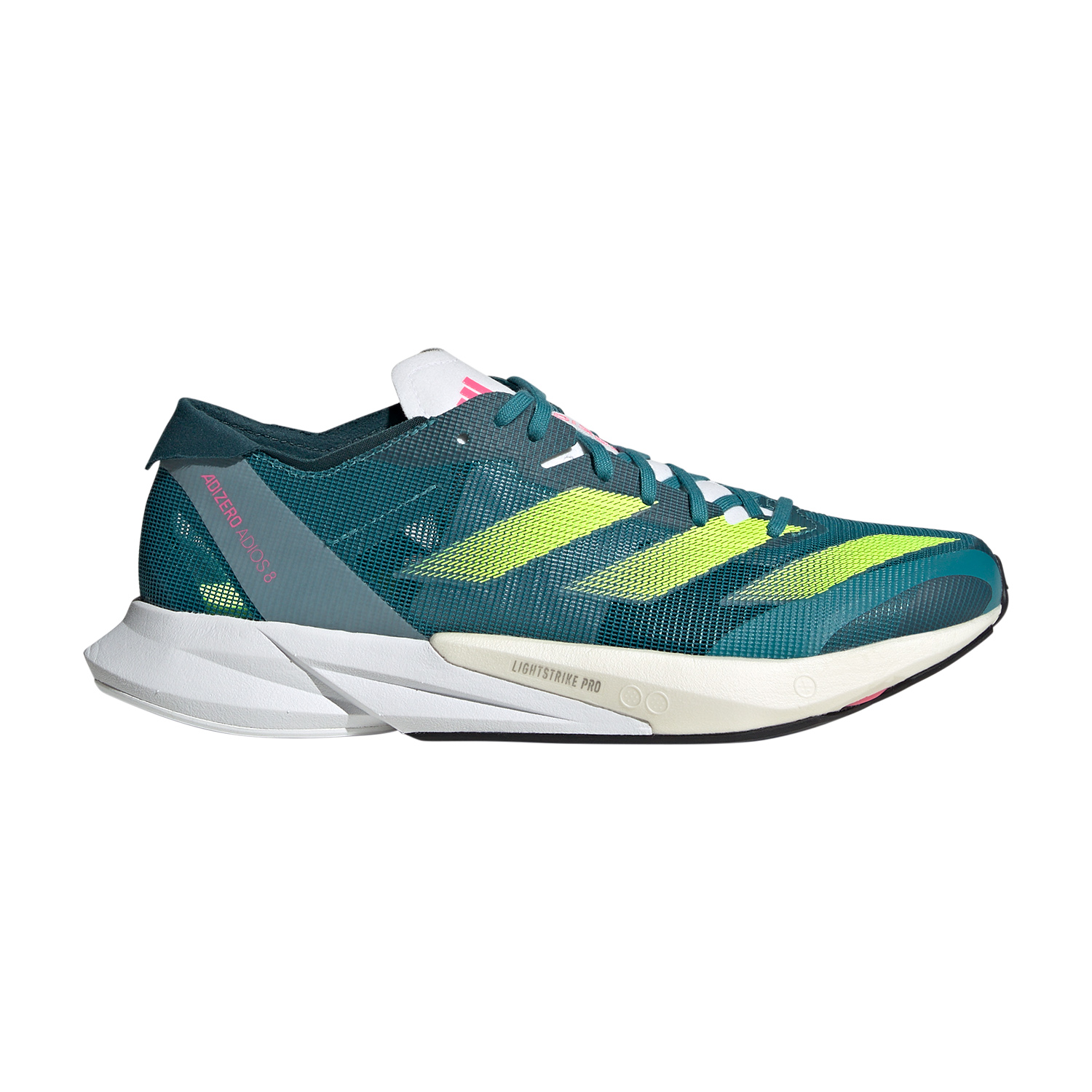 adidas adizero Adios 8 Arctic Fusion/Lucid Lemon/Lucid Pink