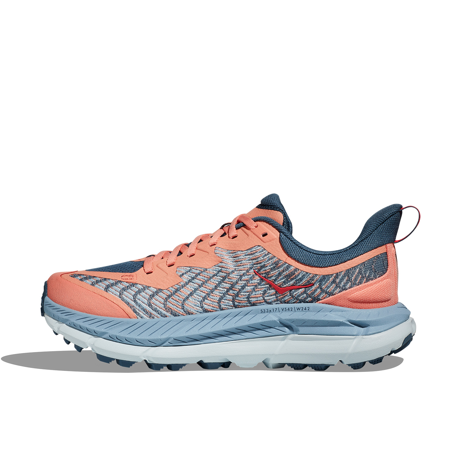 Hoka Mafate Speed 4 Papaya/Real Teal