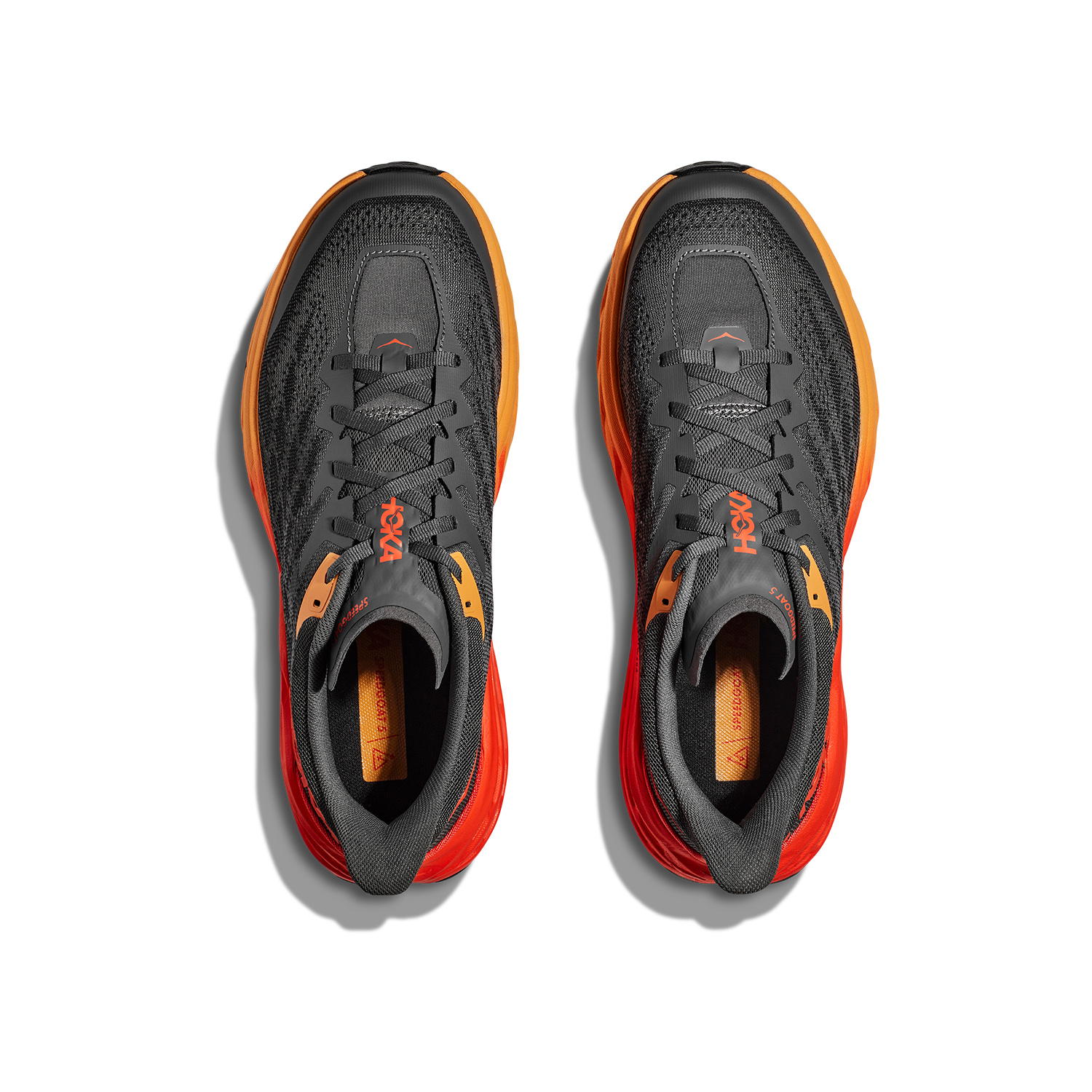 Hoka Speedgoat 5 Wide Castlerock/Flame