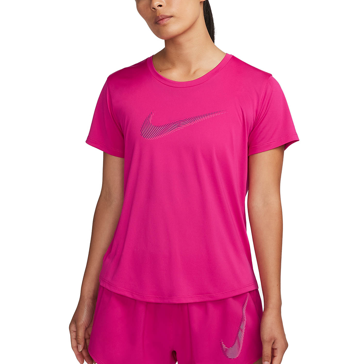 Nike Dri-FIT Swoosh Maglietta Fireberry
