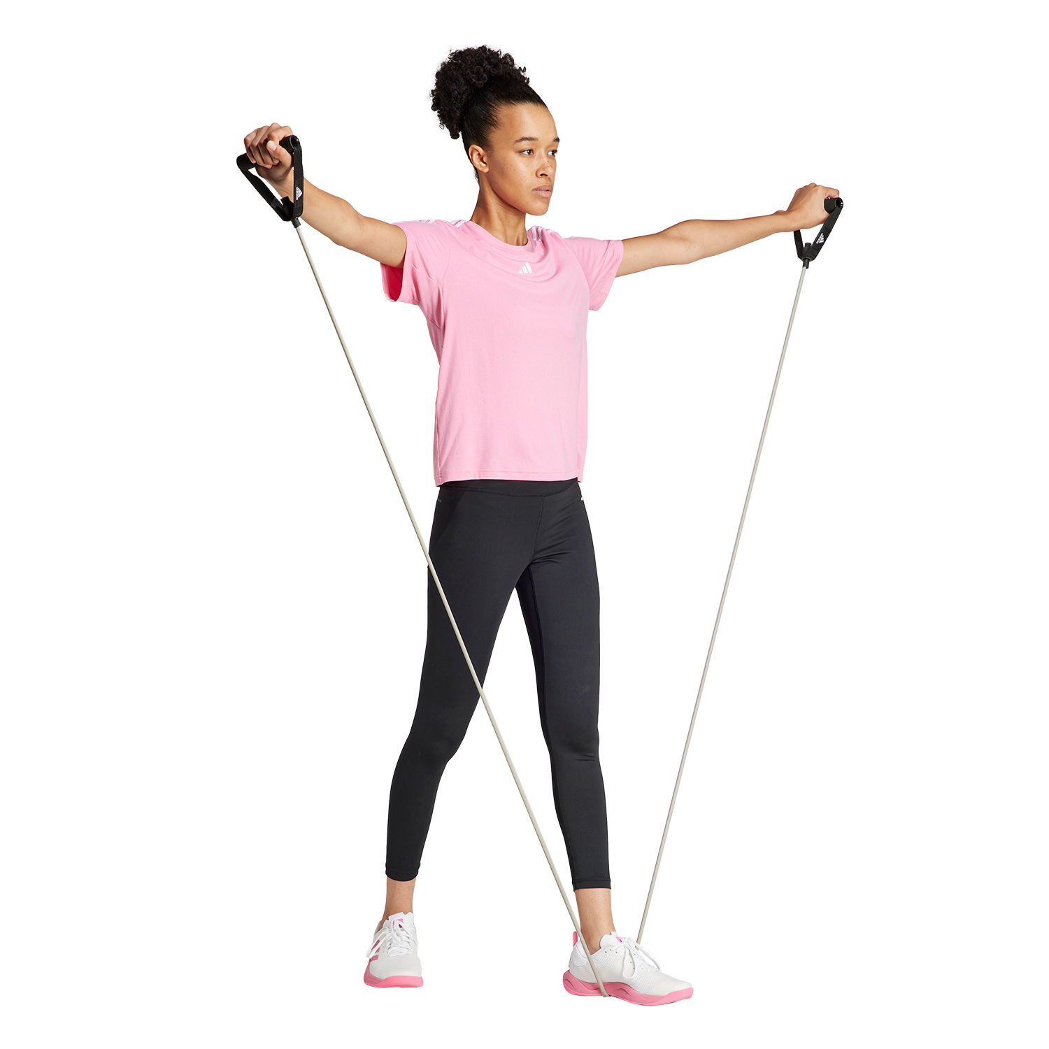 adidas FreeLift Maglietta Bliss Pink/White