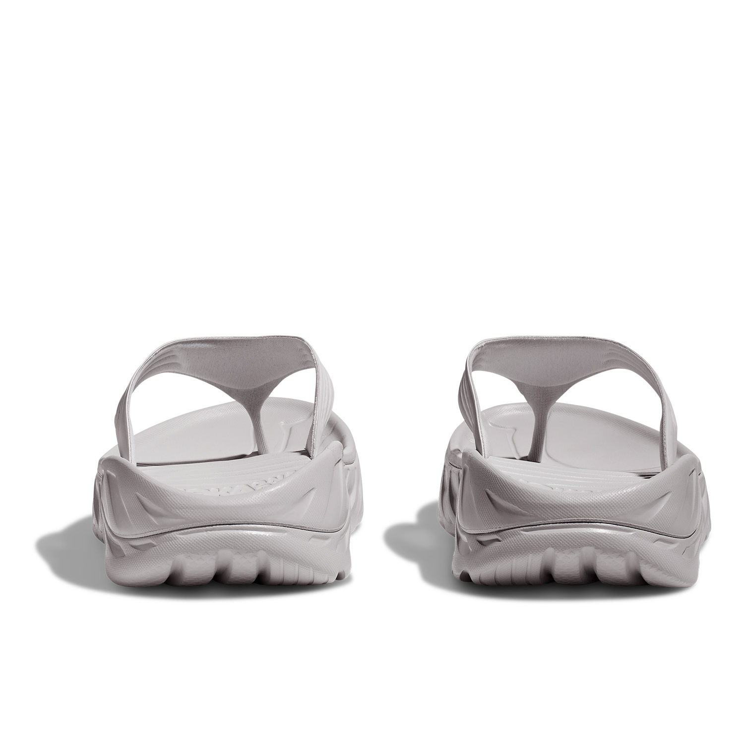 Hoka Ora Recovery Flip Lunar Rock/White