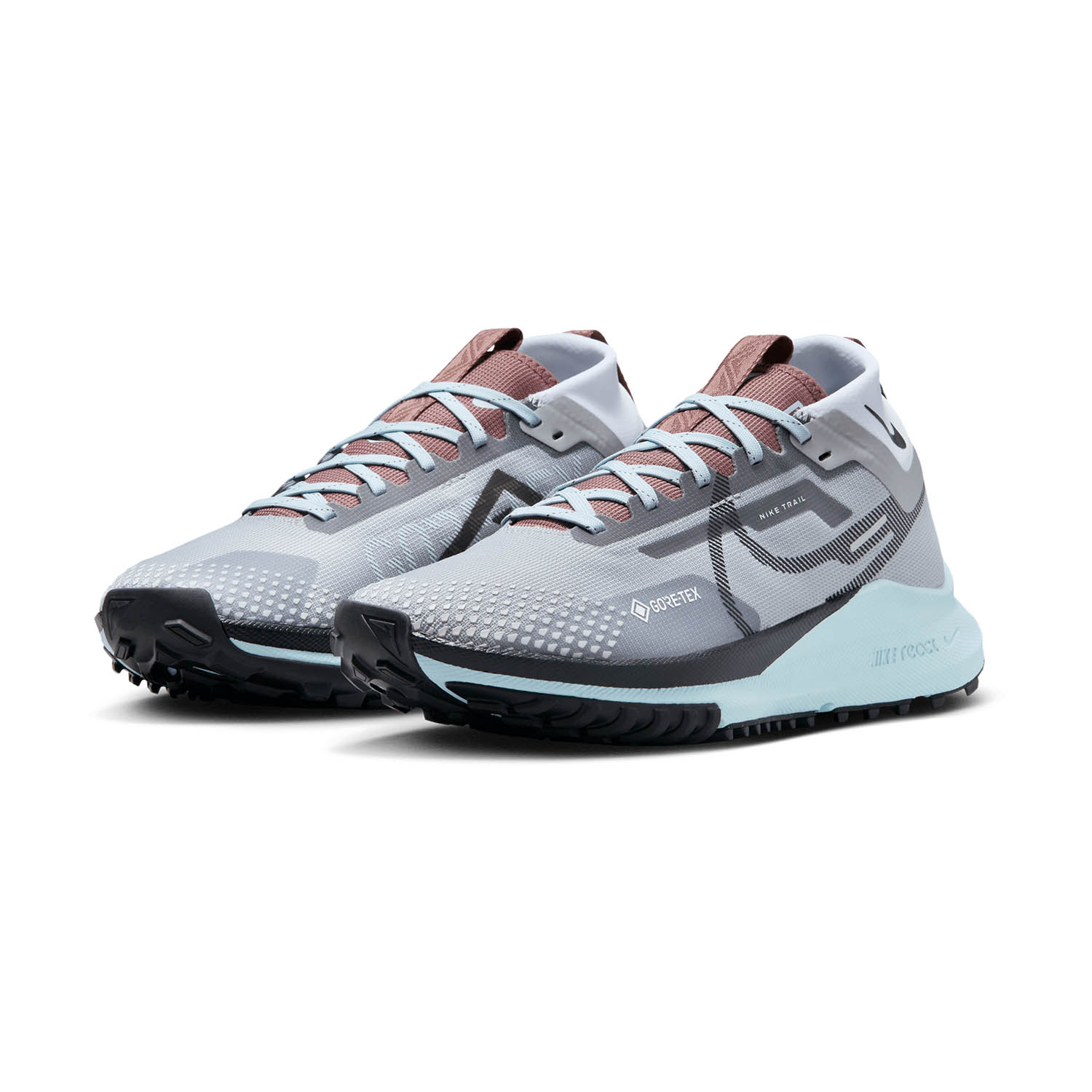 Nike React Pegasus Trail 4 GTX Light Smoke Grey/Black/Glacier Blue