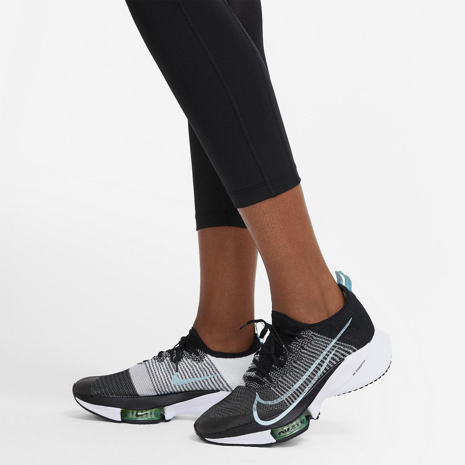 Nike Dri-FIT Fast 3/4 Tights Black/Reflective Silver