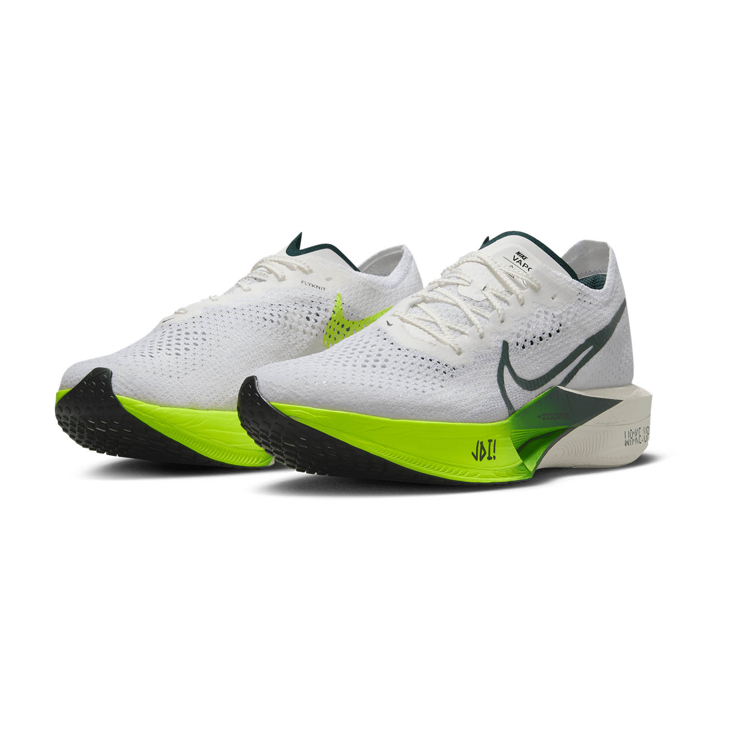 Nike ZoomX Vaporfly Next% 3 White/Pro Green/Volt/Sail