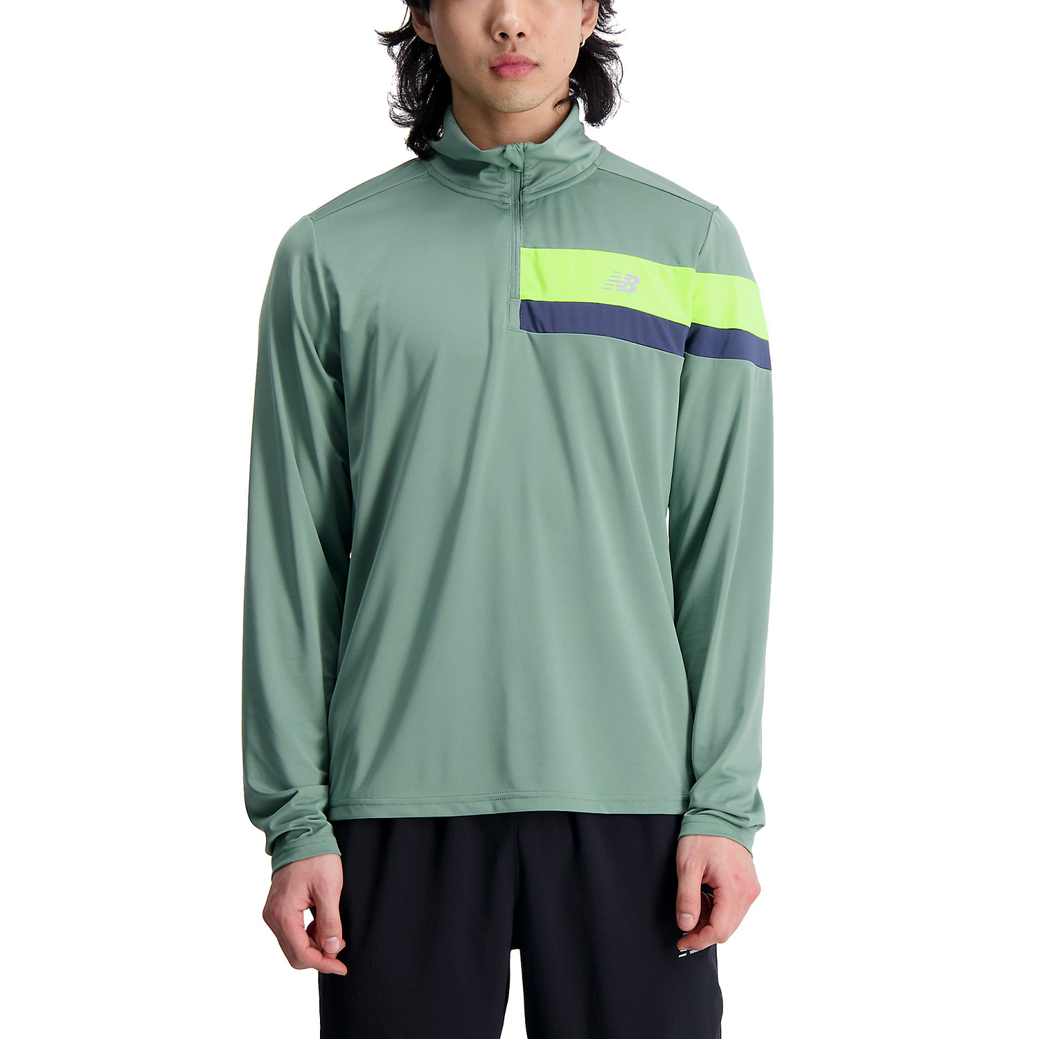 New Balance Accelerate Maglia Dark Juniper