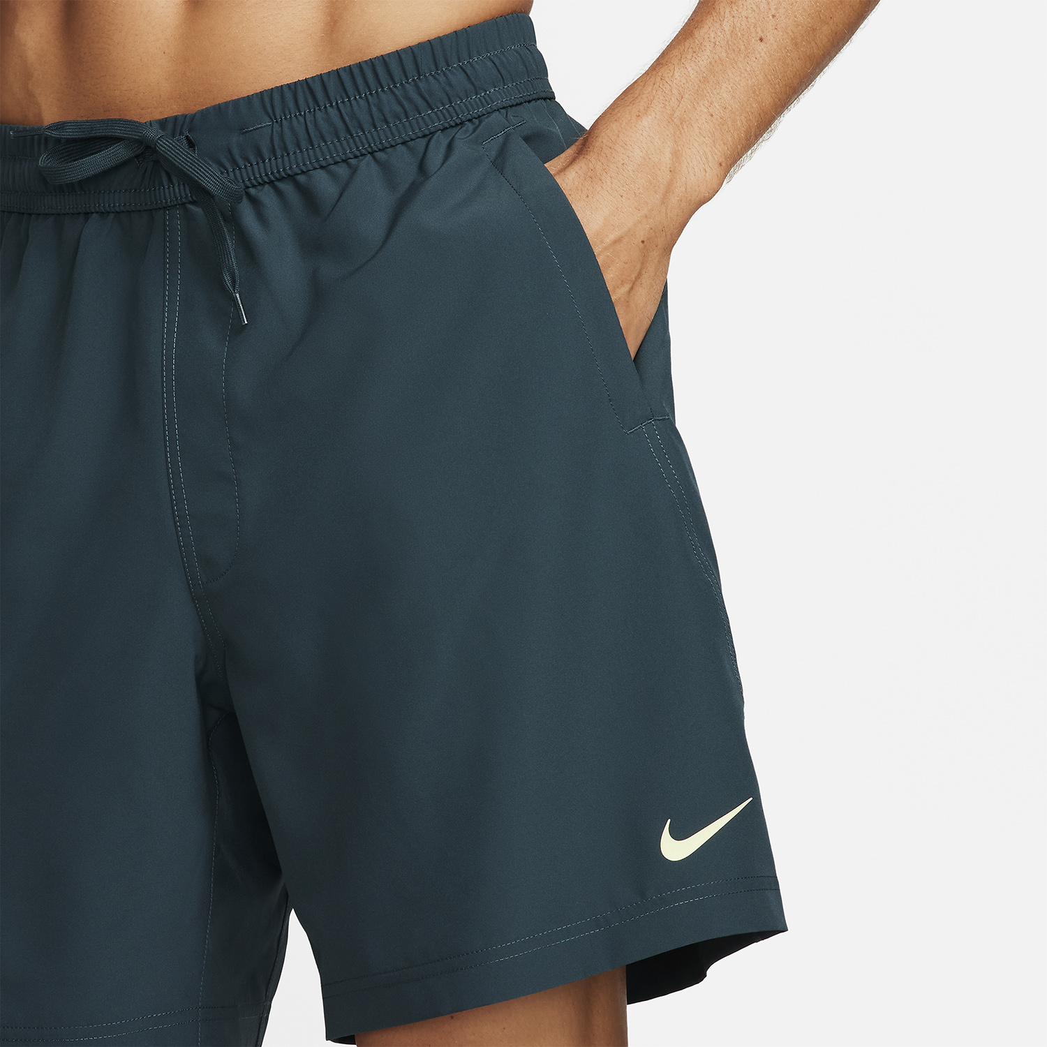 Nike Dri-FIT Form 7in Pantaloncini Deep Jungle/Luminous Green