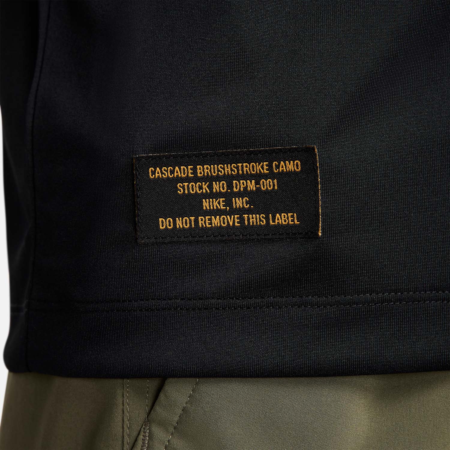 Nike Dri-FIT Camo Maglietta Black