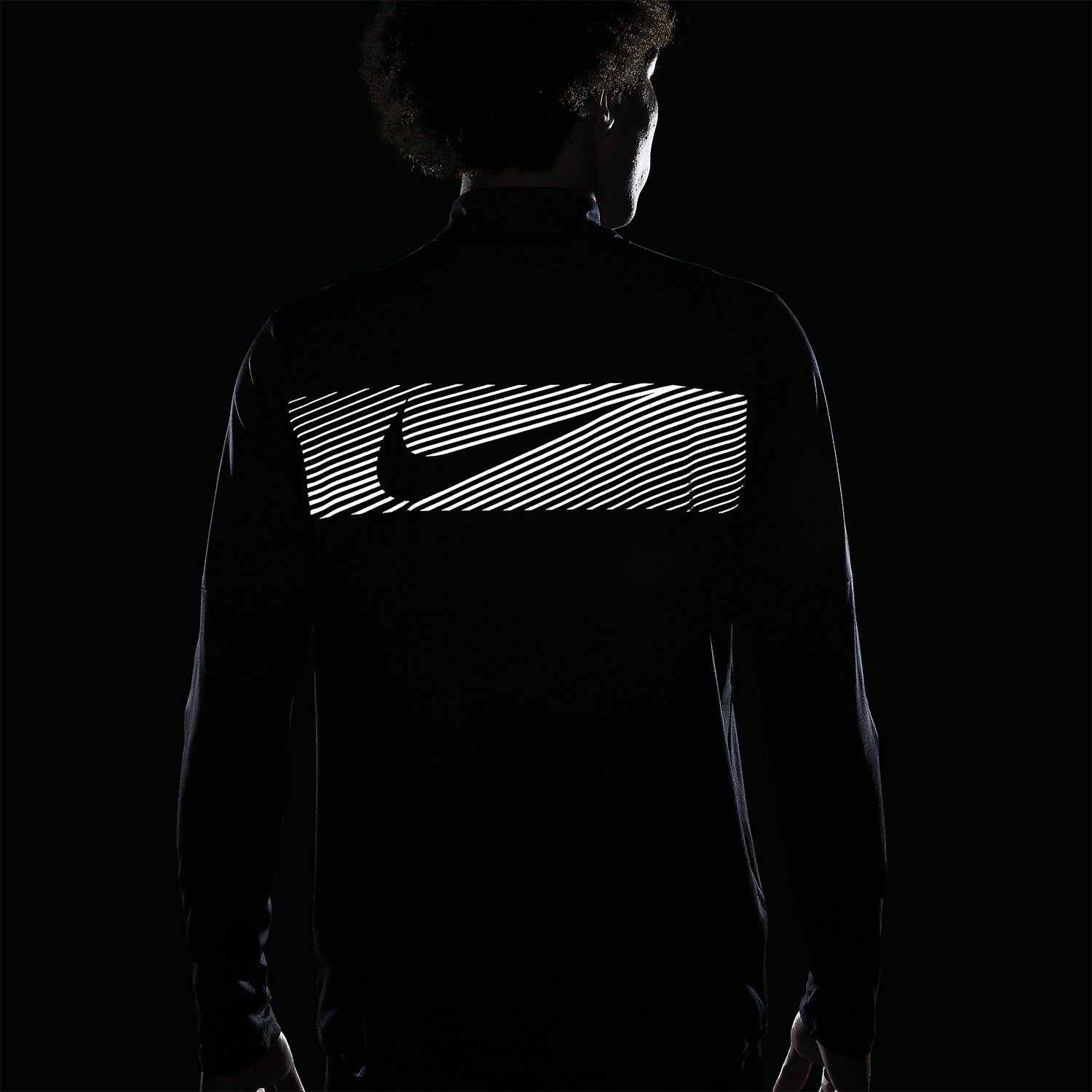 Nike Element Flash Maglia Black/Reflective Silver