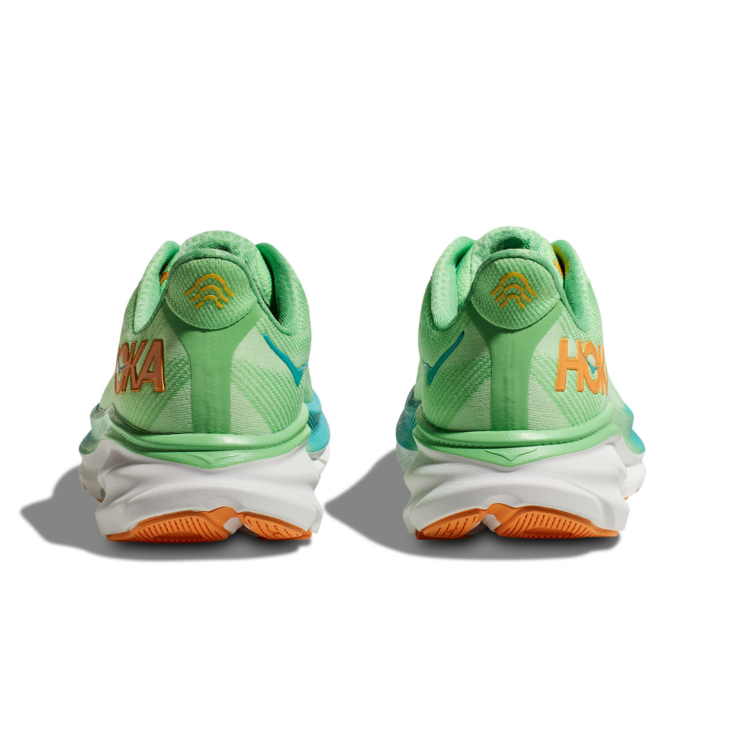 Hoka Clifton 9 Zest/Lime Glow