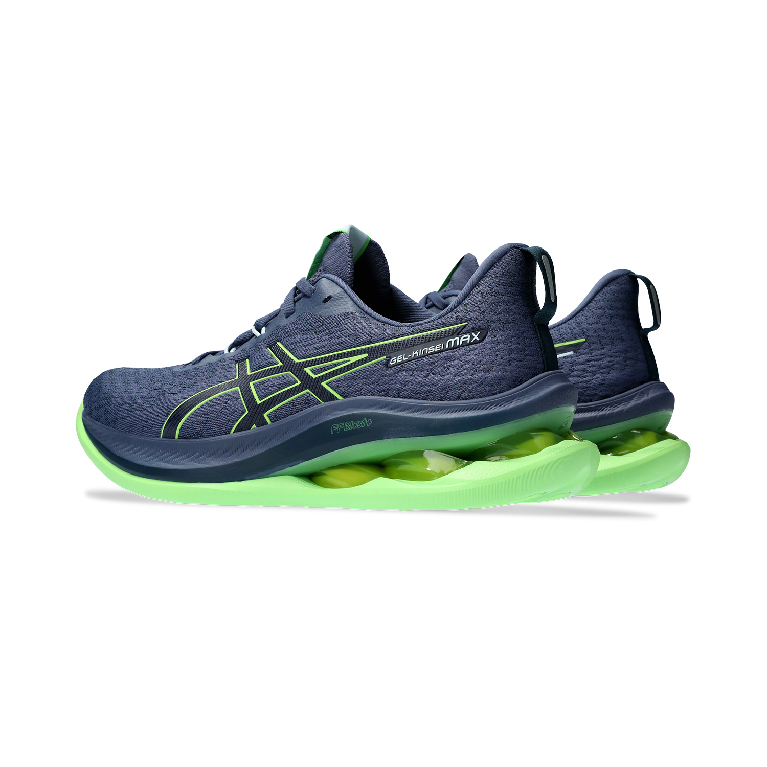 Asics Kinsei Max Thunder Blue/Electric Lime