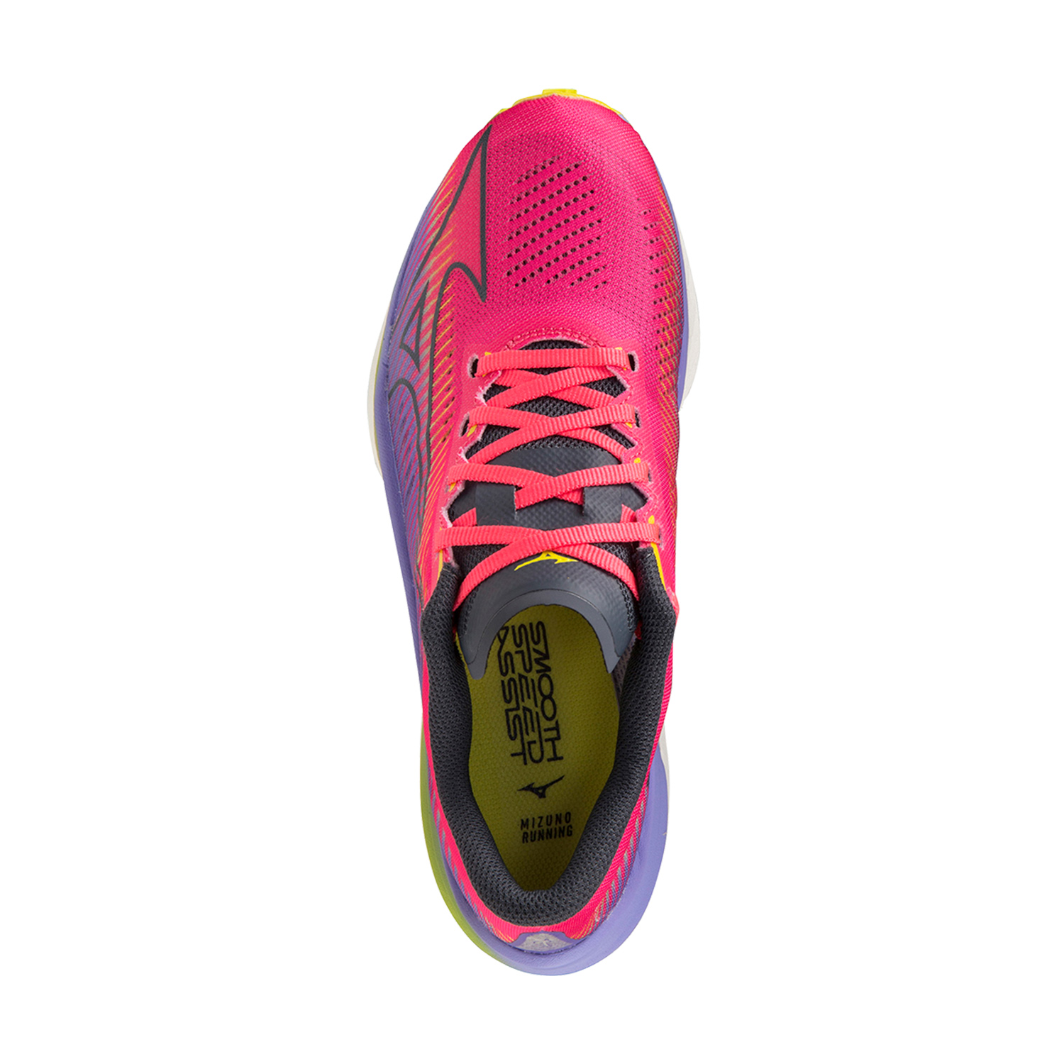 Mizuno Wave Rebellion Pro High Vis Pink/Ombre Blue/Purple Punch