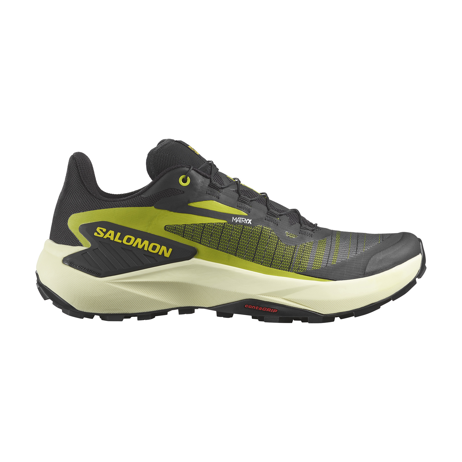 Salomon Genesis Black/Sulphur Spring/Transparent Yellow