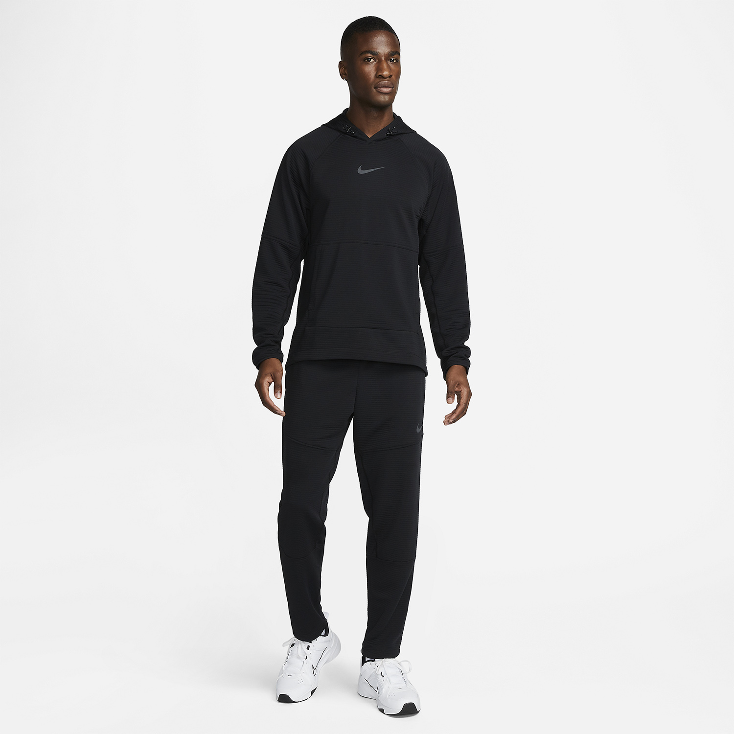 Nike Dri-FIT Pro Pantaloni Black/Iron Grey