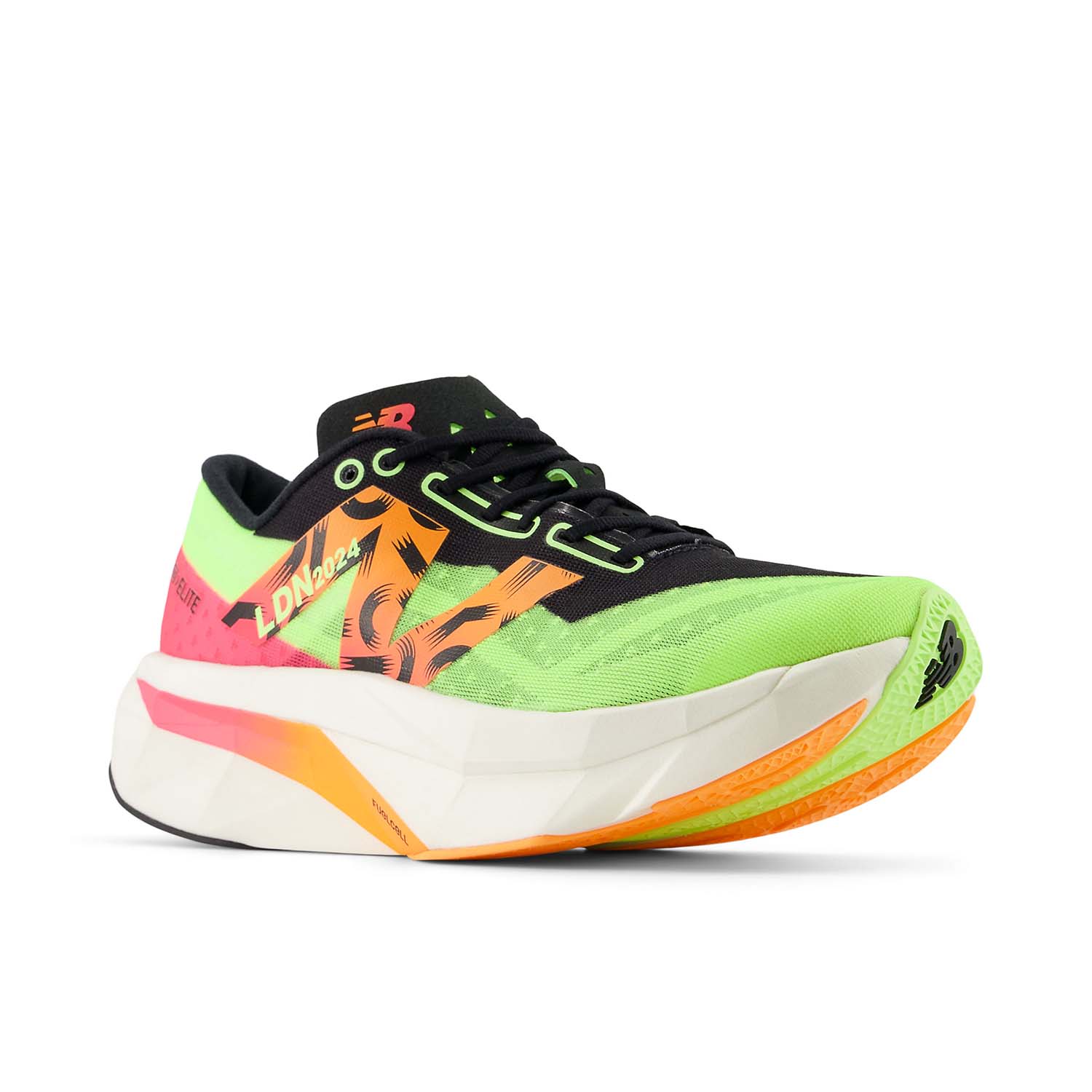 New Balance FuelCell SuperComp Elite v4 London Lime Red