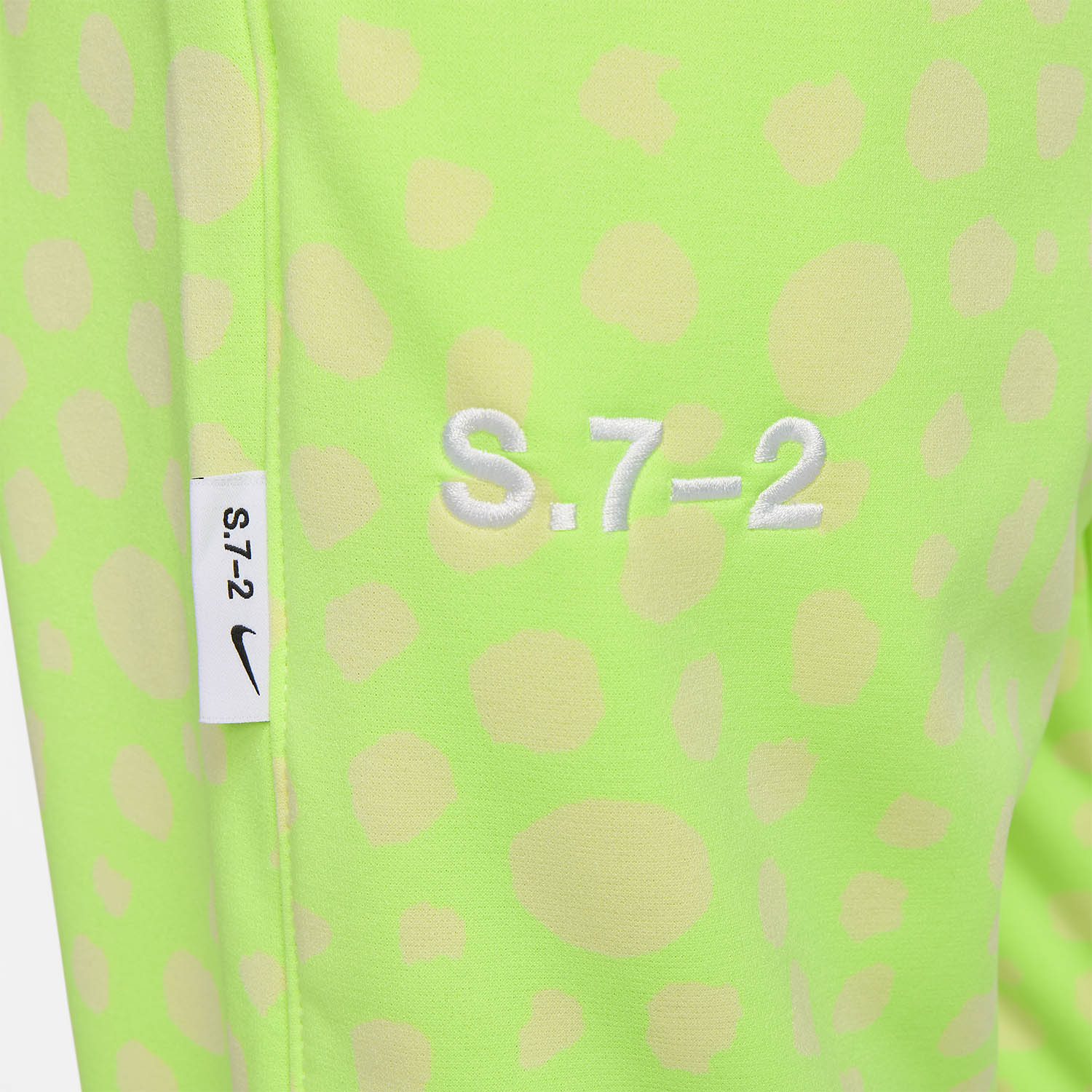 Nike Therma-FIT Printed Studio 72 Pantaloni Lime Blast/Luminous Green/White