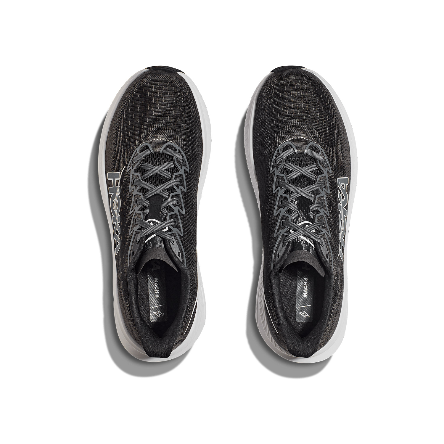 Hoka Mach 6 Black/White