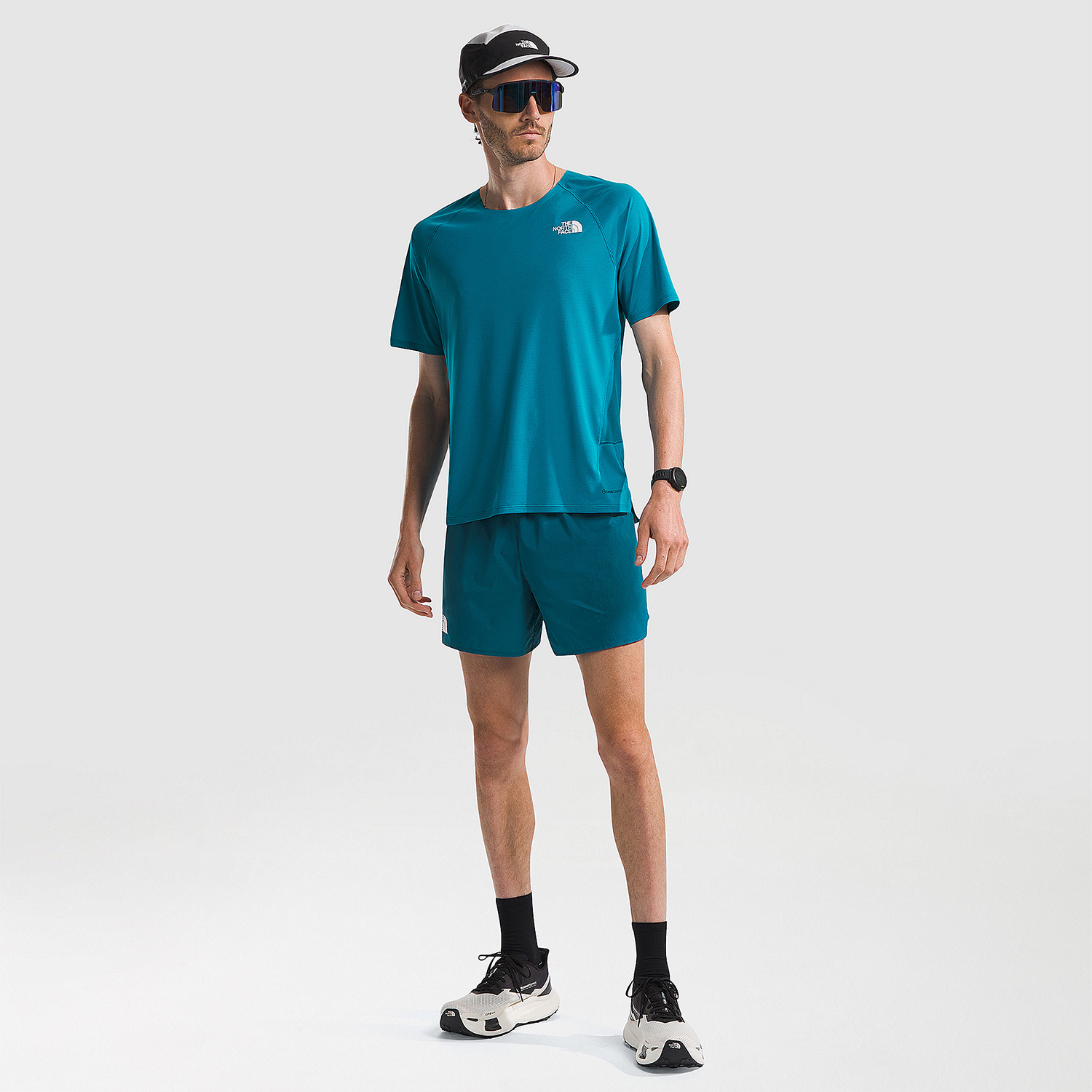 The North Face Summit High Maglietta Sapphire Slate/Blue Mos