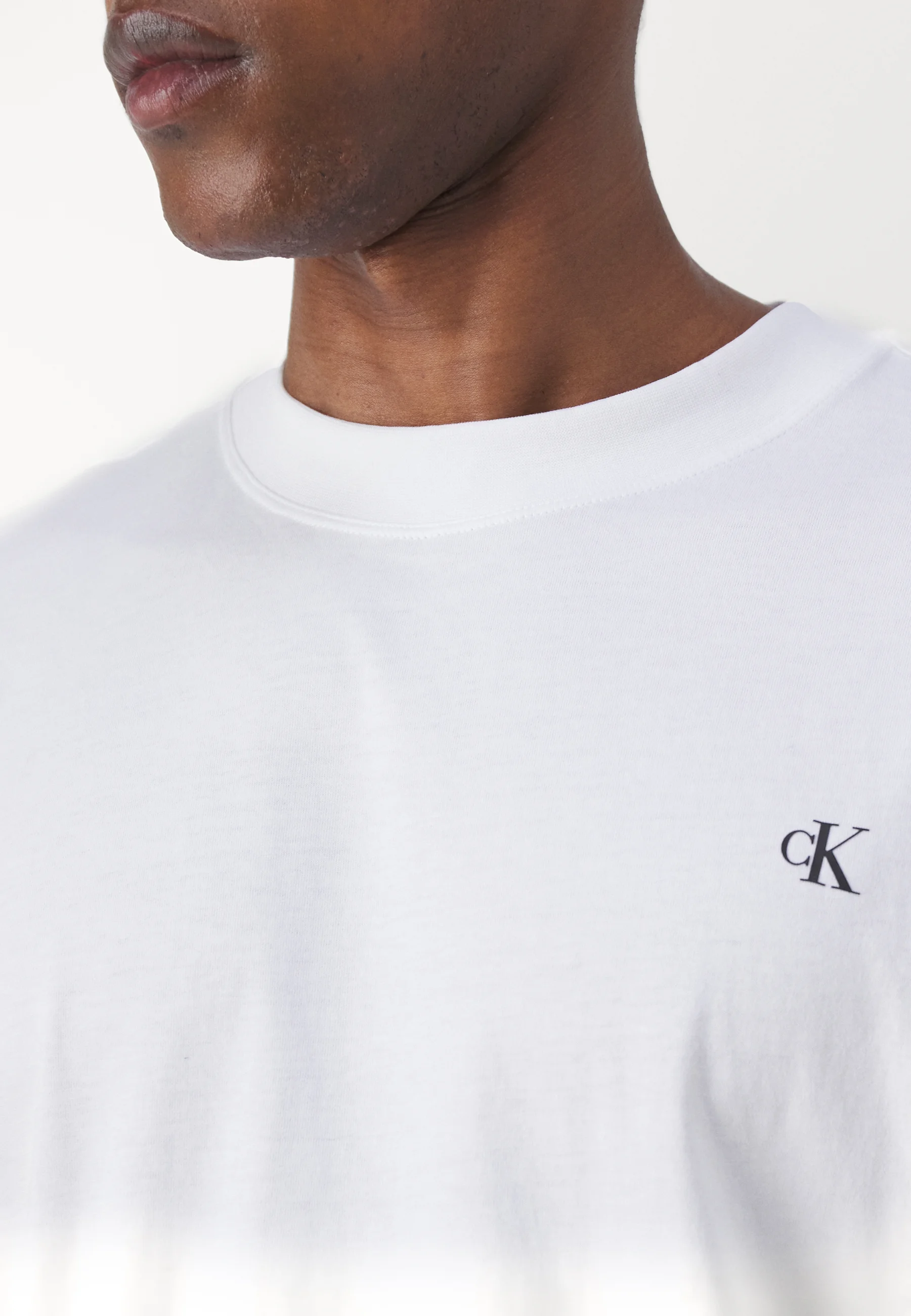 Calvin Klein Jeans BLOWN UP DIFFUSED STACKED TEE UNISEX - T-shirt con stampa