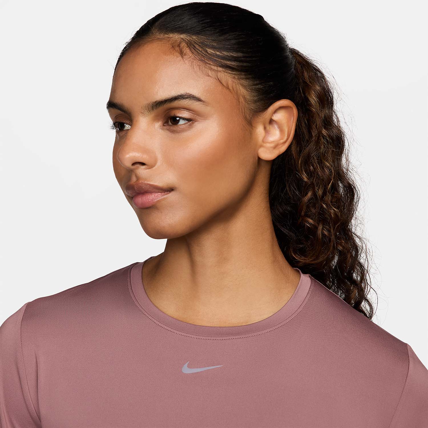 Nike One Classic Maglia Smokey Mauve/Black