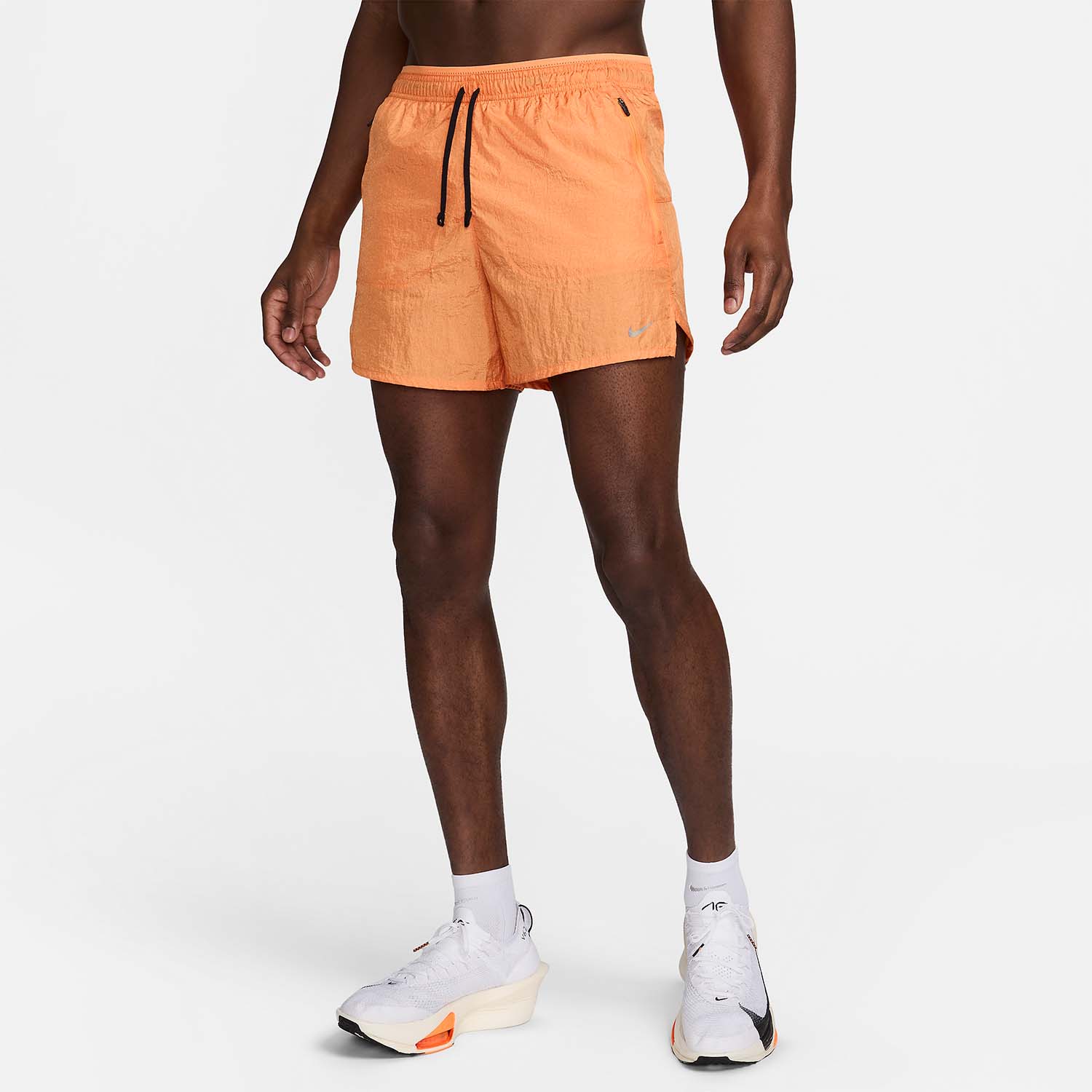 Nike Dri-FIT Stride 5in Pantaloncini Bright Mandarin/Black