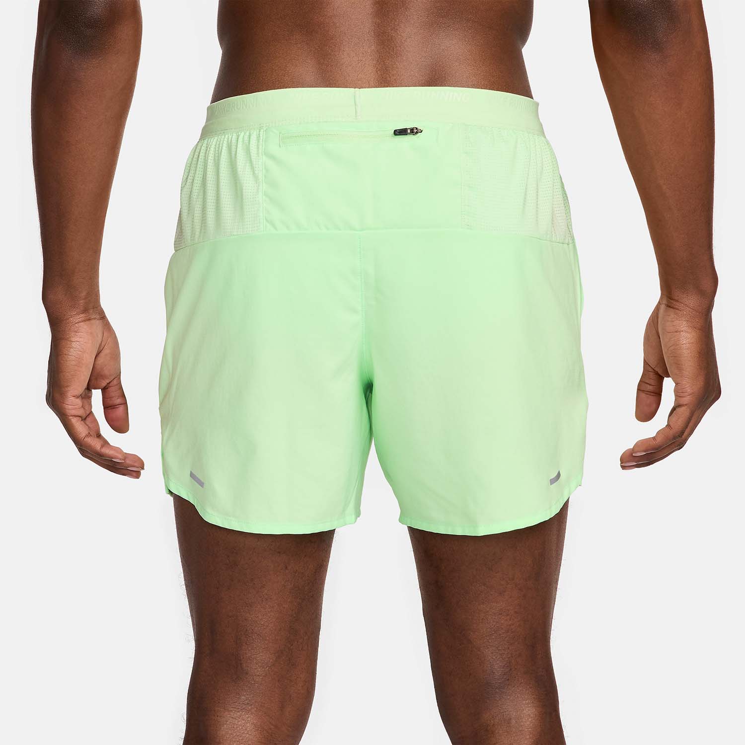 Nike Dri-FIT Stride 5in Pantaloncini Vapor Green/Reflective Silver