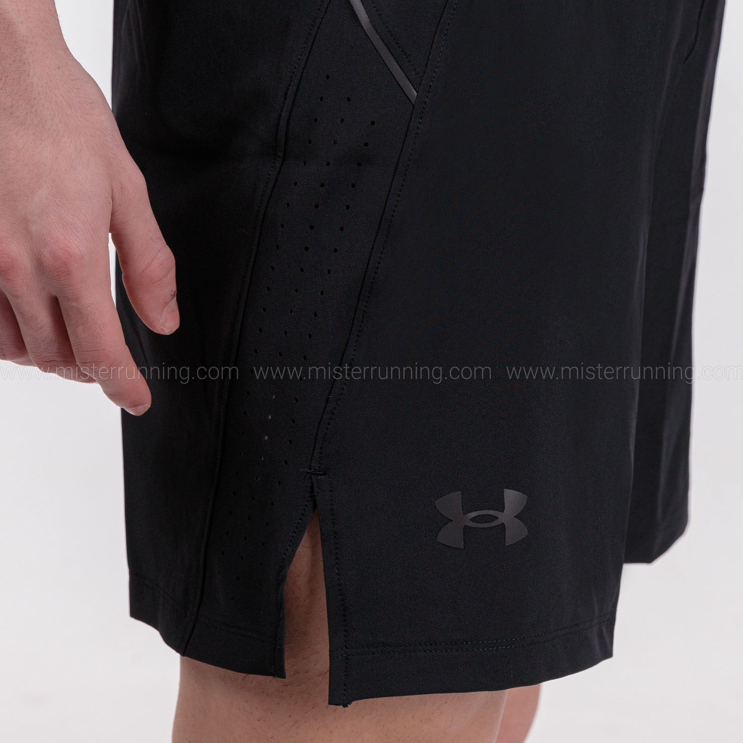 Under Armour Launch Elite Graphic 7in Pantaloncini Black/Reflective