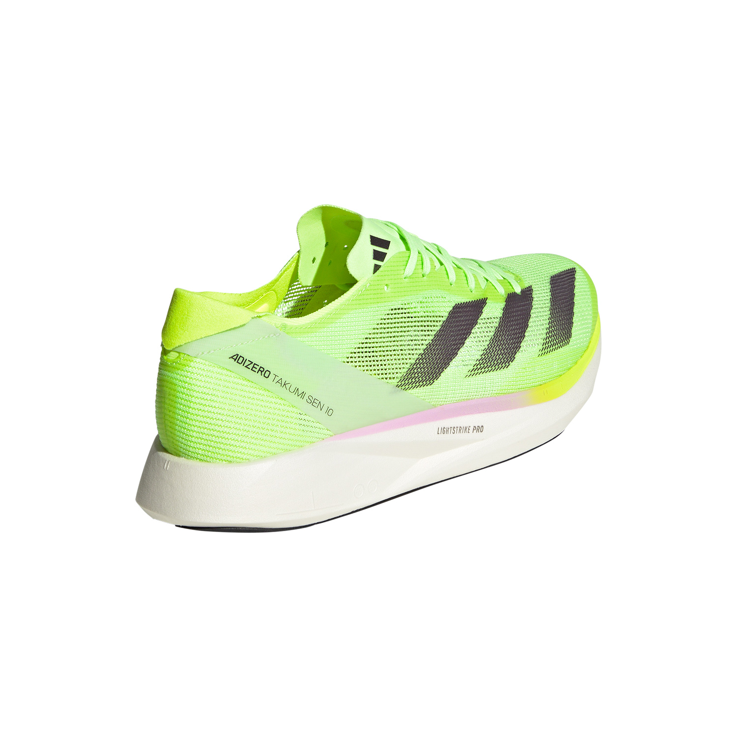 adidas Adizero Takumi Sen 10 Green Spark/Aurora Met/Lucid Lemon