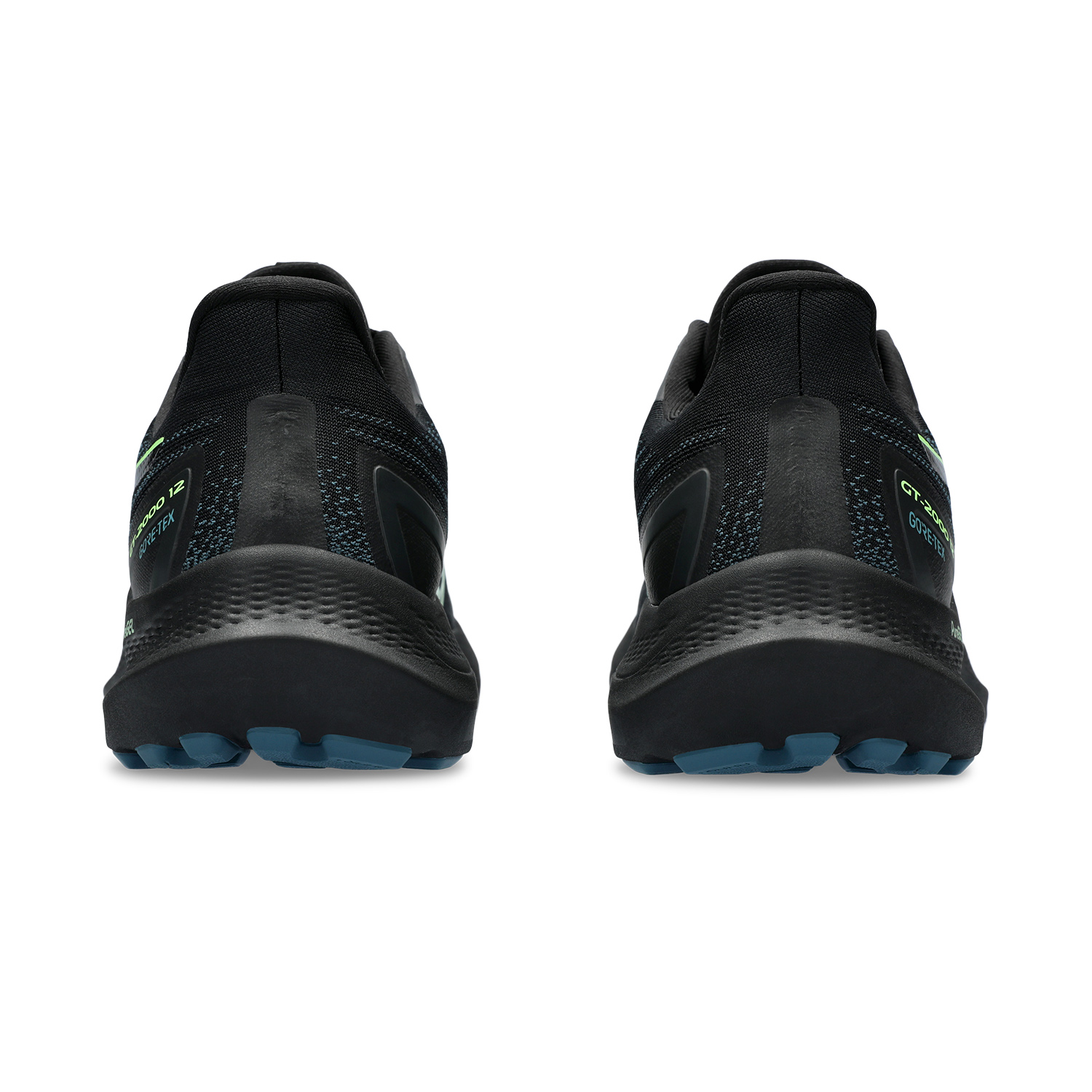 Asics GT 2000 12 GTX Black/Illuminate Green