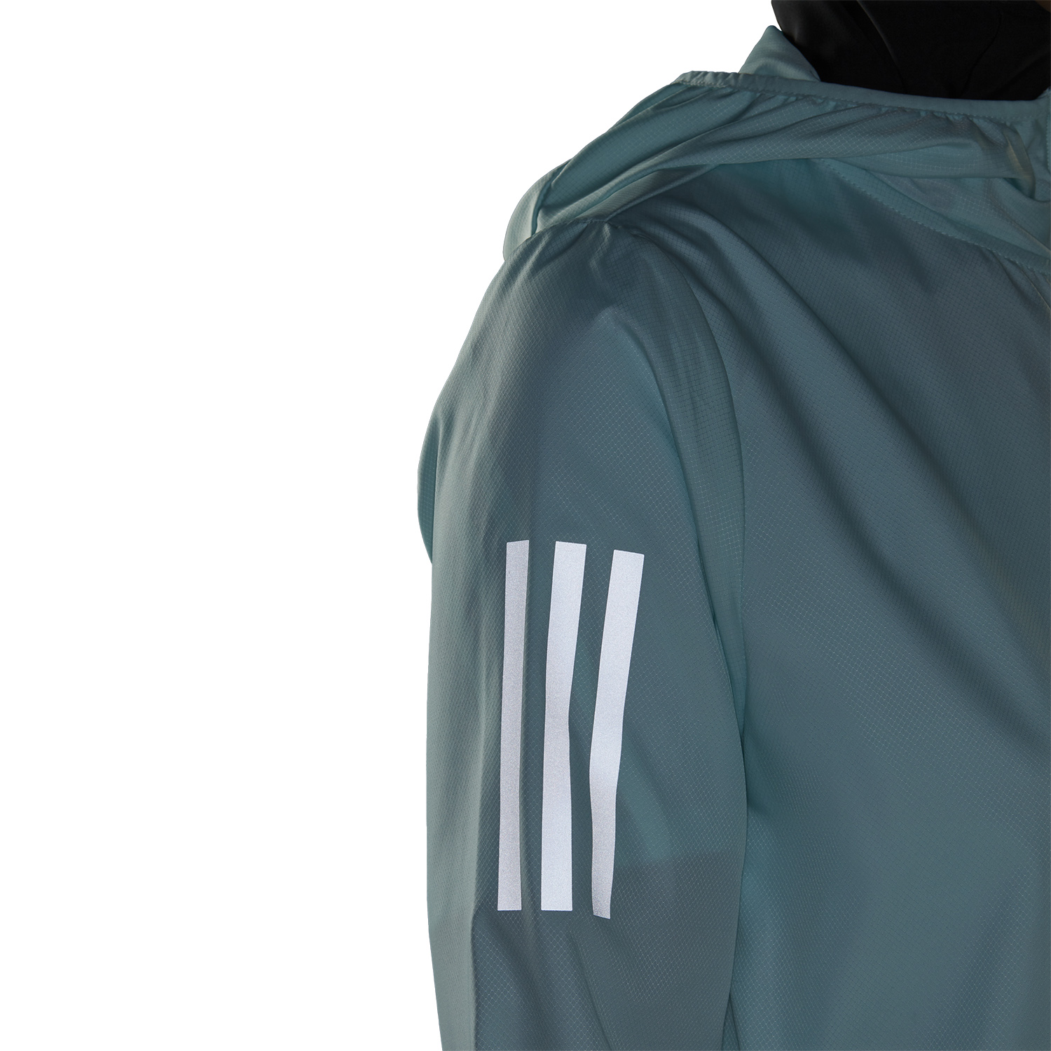 adidas Own The Run Windbreaker Giacca Semi Flash Aqua