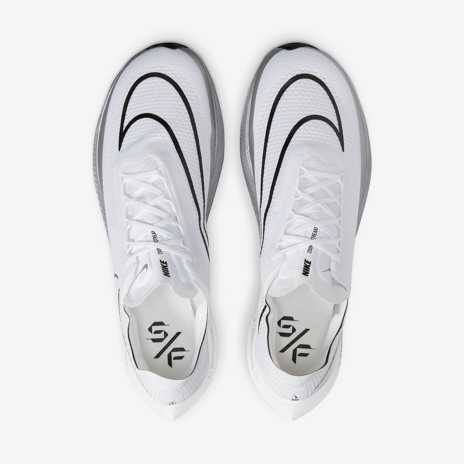 Nike ZoomX Streakfly White/Black/Metallic Silver