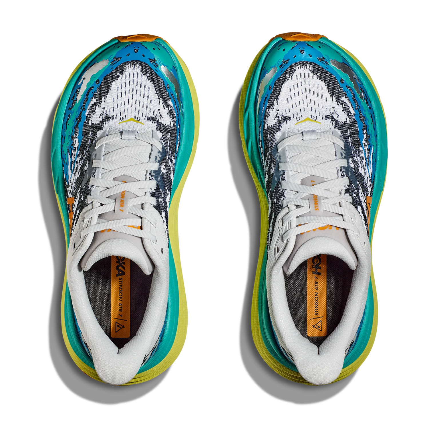 Hoka Stinson 7 White/Evening Primrose
