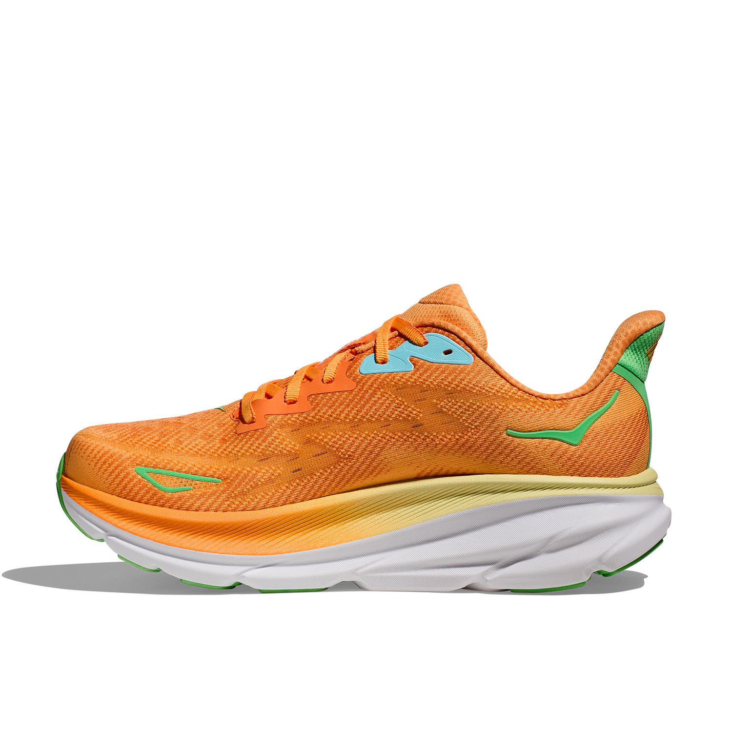 Hoka Clifton 9 Wide Solar Flare/Sherbet