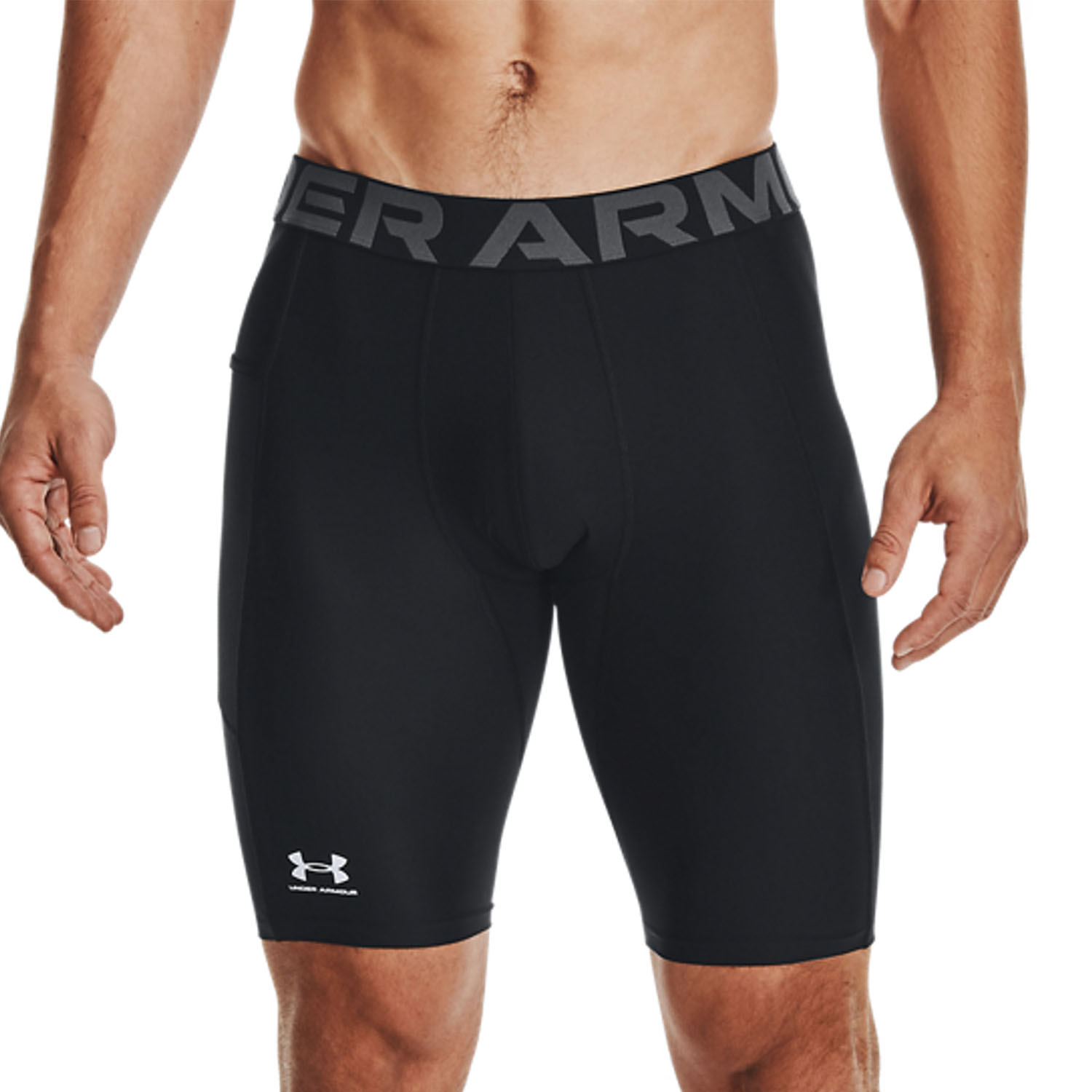 Under Armour HeatGear Pro Calzamaglia Corta Black/White