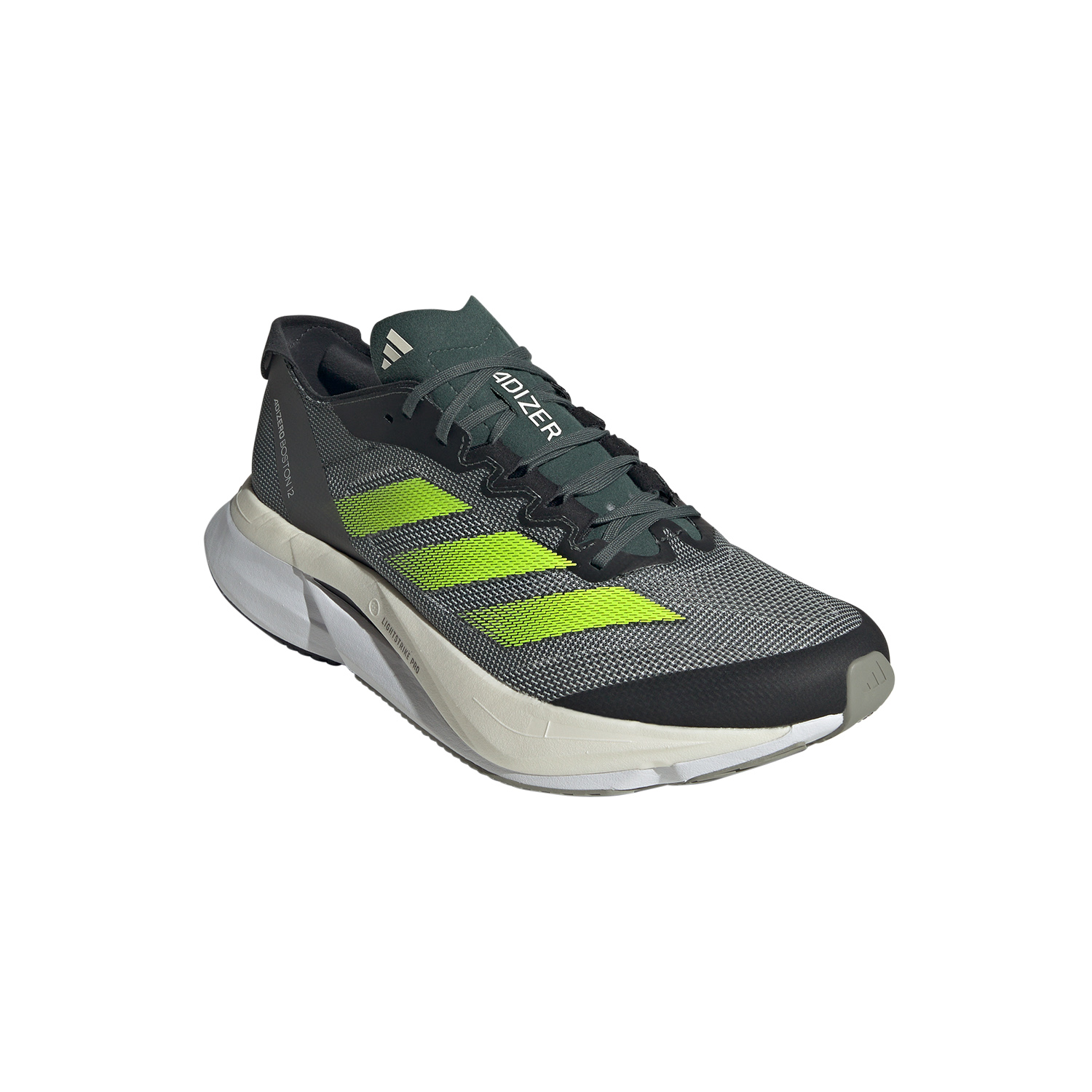 adidas adizero Boston 12 Legend Ivory/Lucid Lemon/Silver Pebble