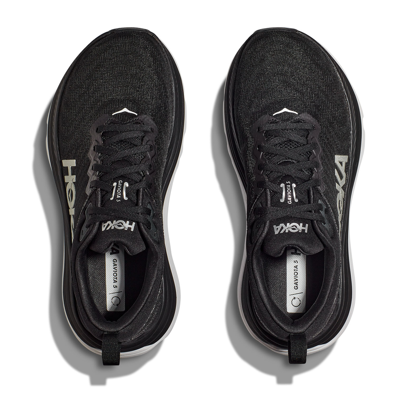Hoka Gaviota 5 Wide Black/White