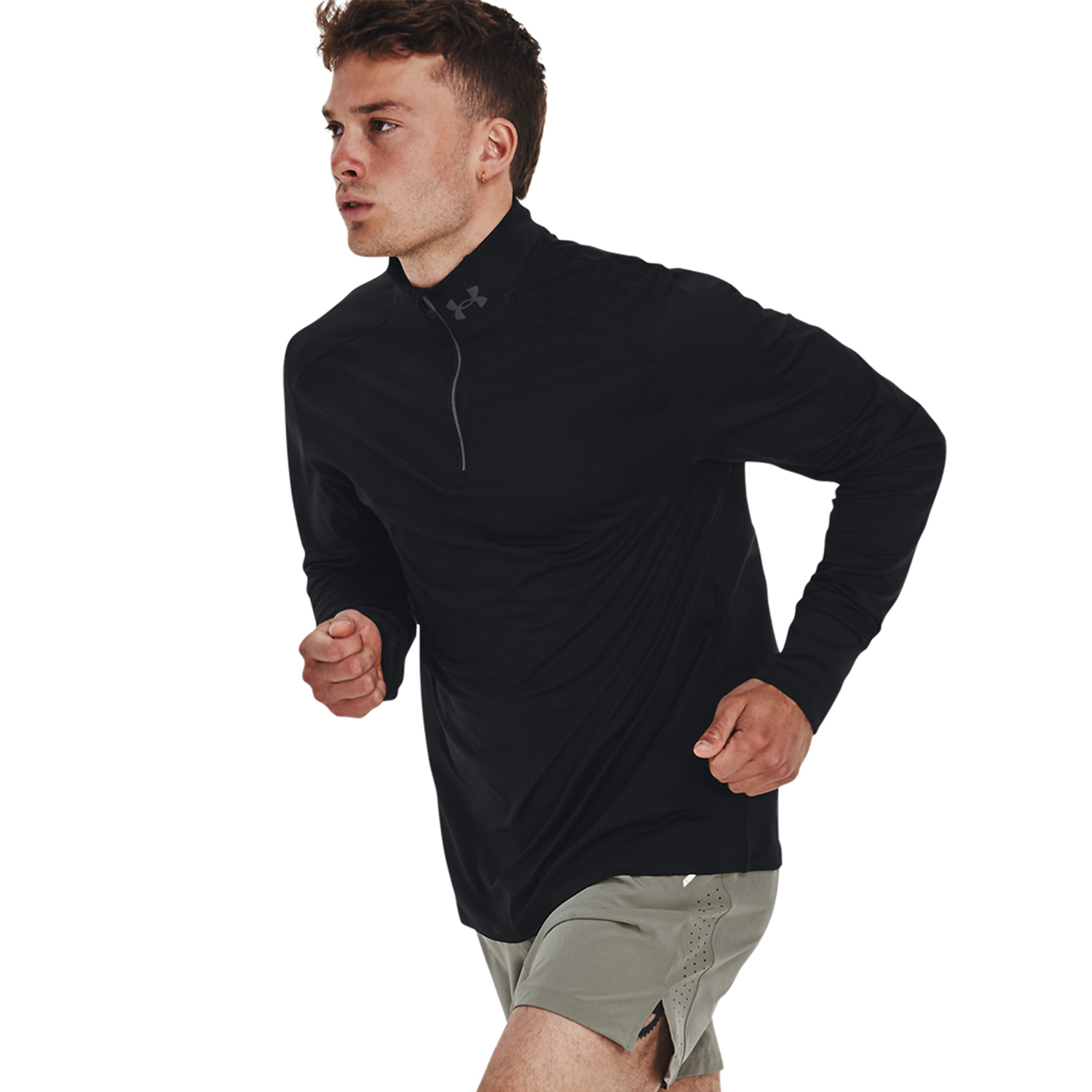 Under Armour Qualifier Run 2.0 Maglia Black
