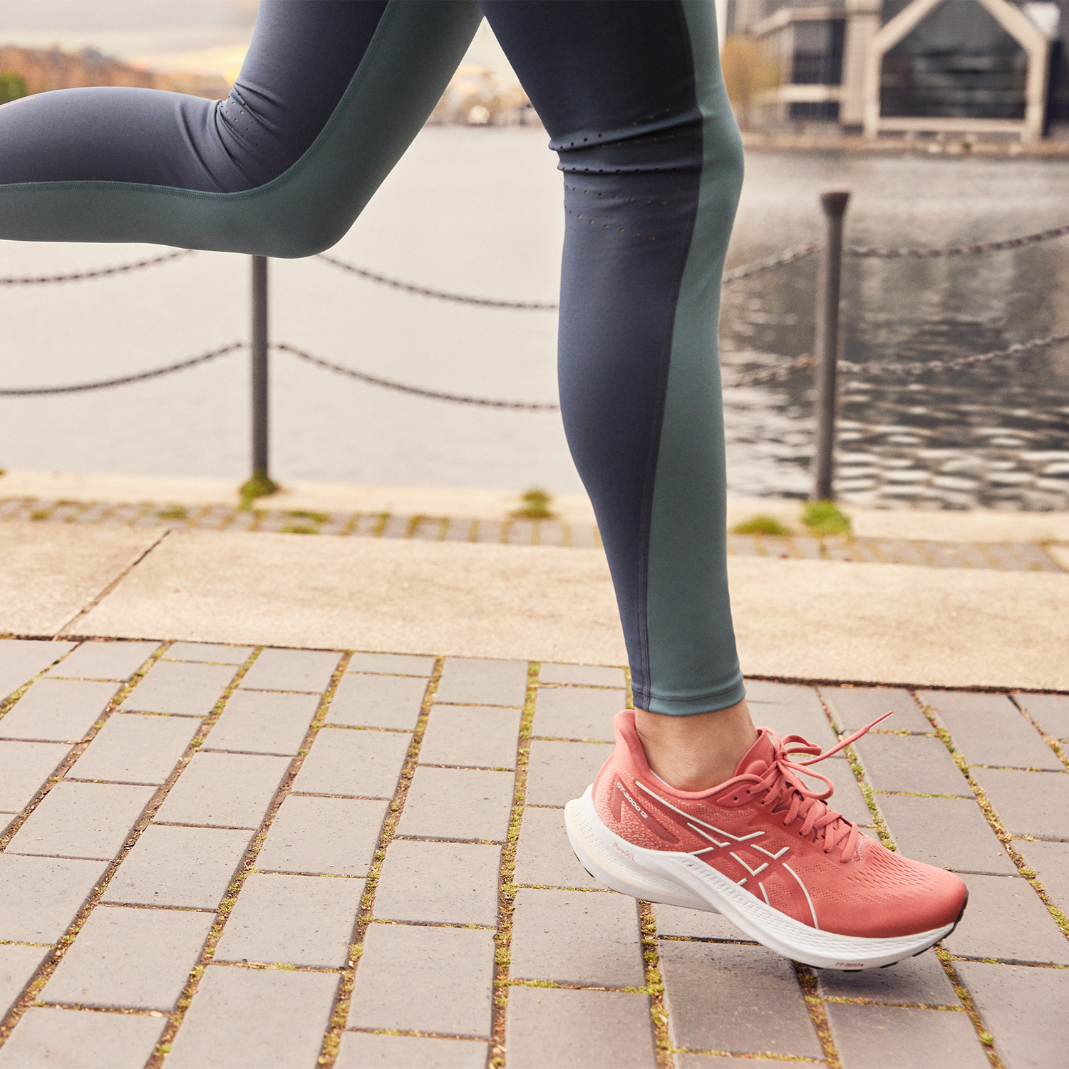 Asics Nagino Tights Foggy Teal/Tarmac